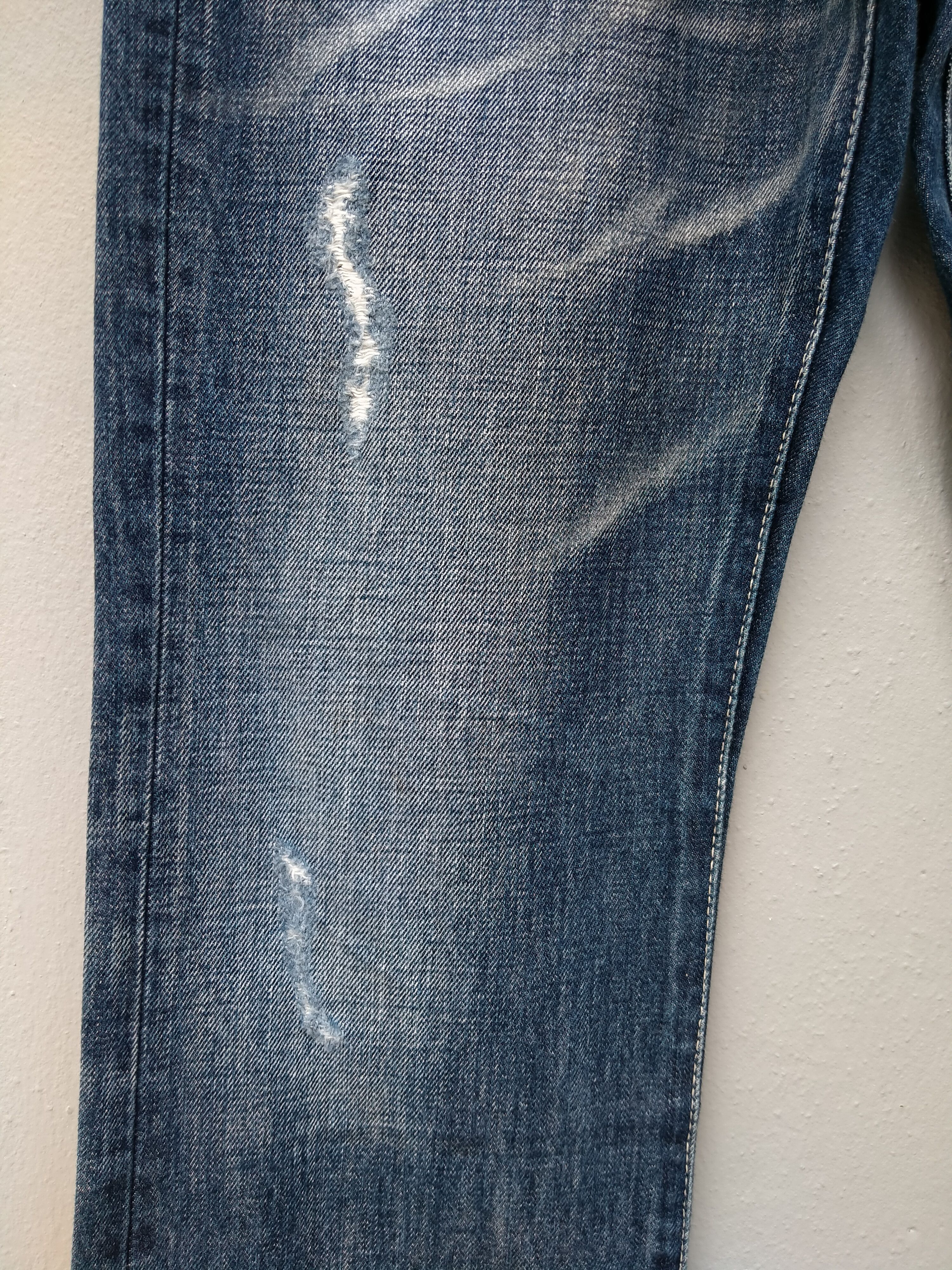 Vanquish Vintage Vanquish Distressed Flare Denim Spark Low Rise Jeans Size US 32 / EU 48 - 6 Thumbnail