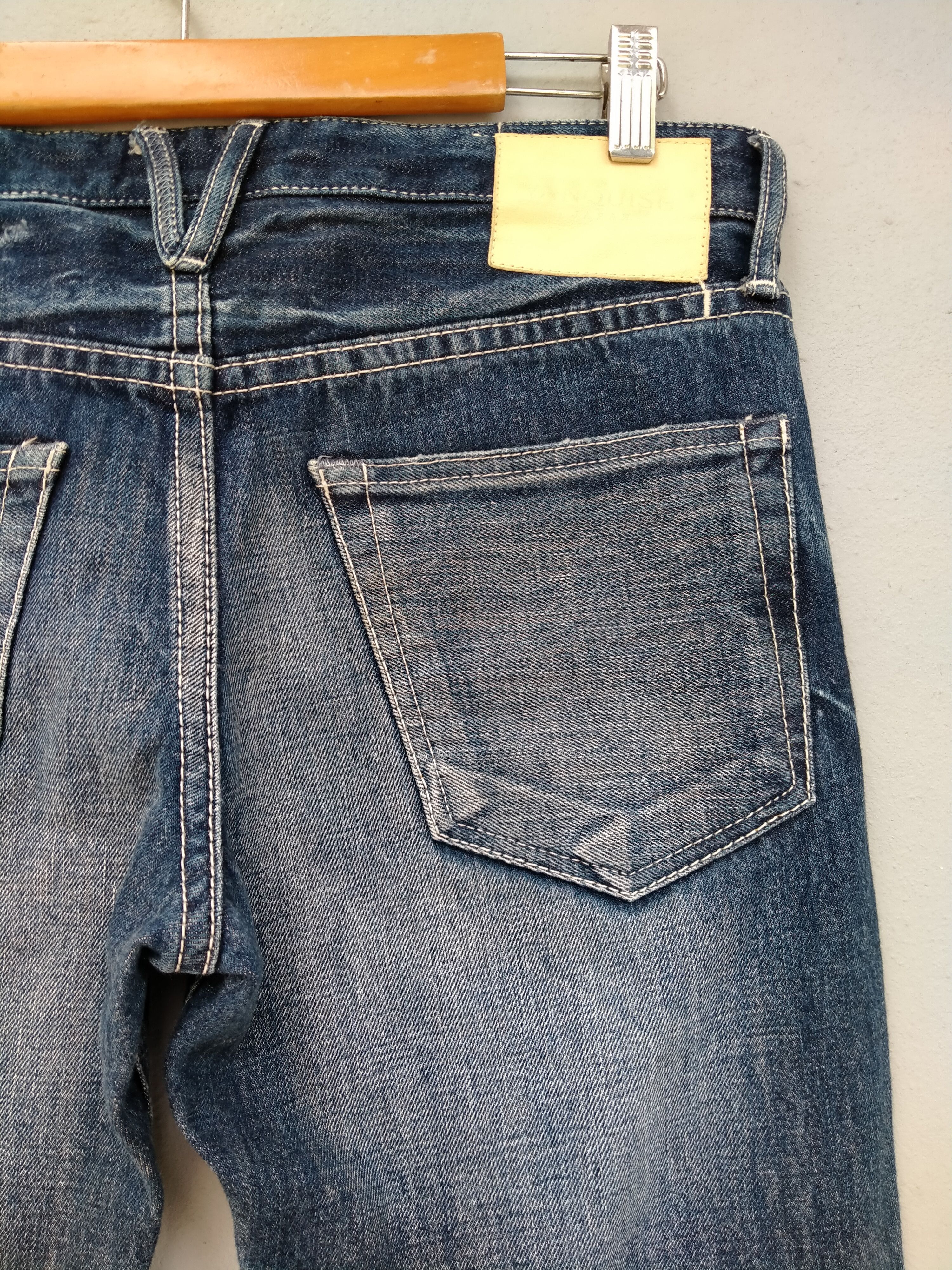 Vanquish Vintage Vanquish Distressed Flare Denim Spark Low Rise Jeans Size US 32 / EU 48 - 14 Thumbnail
