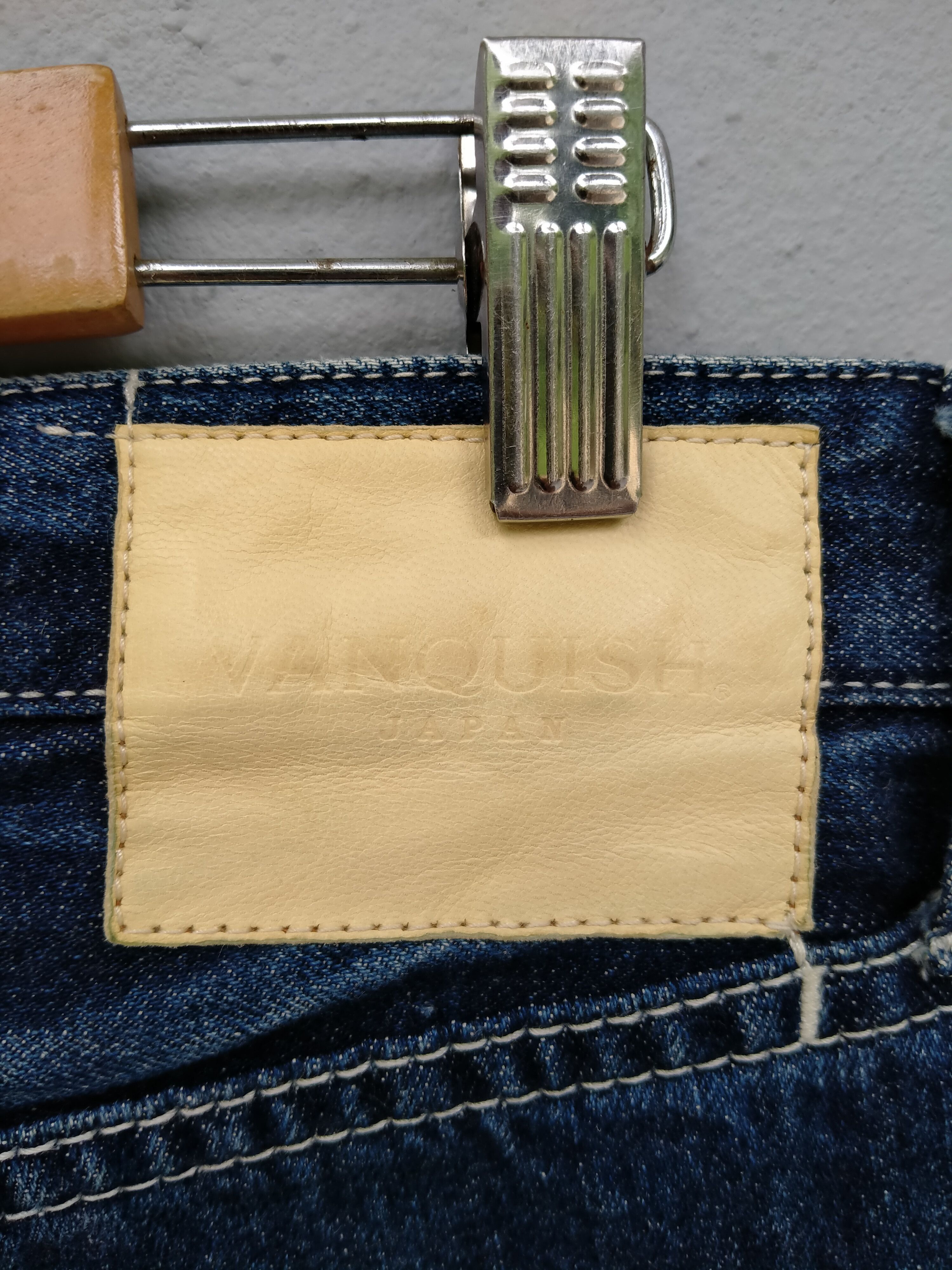 Vanquish Vintage Vanquish Distressed Flare Denim Spark Low Rise Jeans Size US 32 / EU 48 - 18 Thumbnail