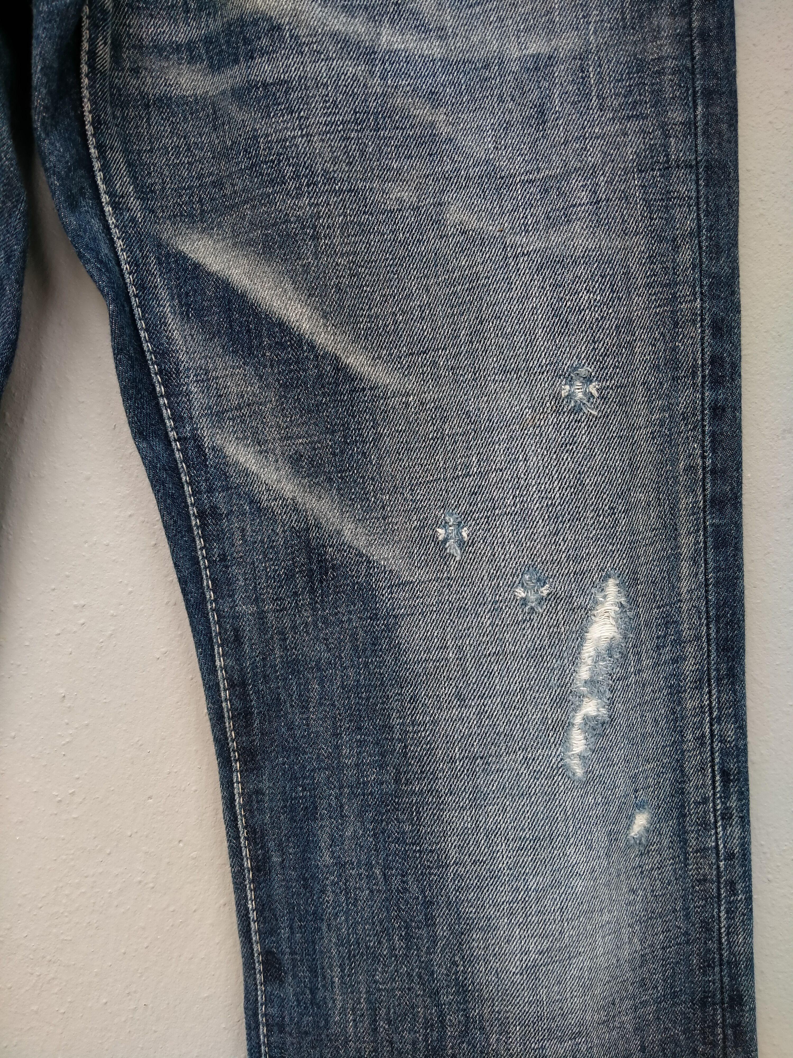 Vanquish Vintage Vanquish Distressed Flare Denim Spark Low Rise Jeans Size US 32 / EU 48 - 9 Thumbnail
