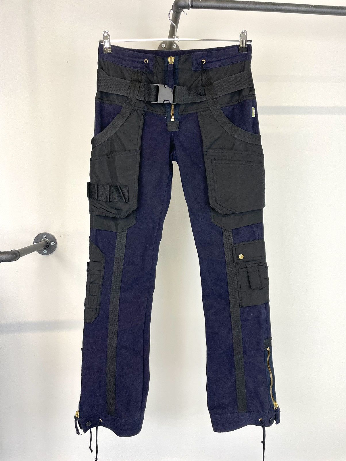 Jean Paul Gaultier 2000 Archives Mummy Bondage Pants – Obsidian