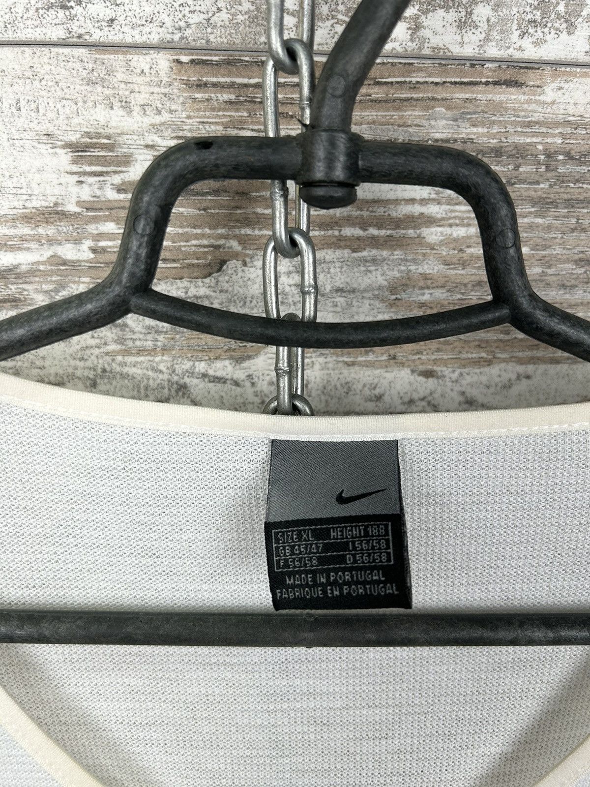 Nike × Vintage Mens Vintage Nike Swoosh T Shirt streetwear y2k rare tee Size US XL / EU 56 / 4 - 3 Thumbnail