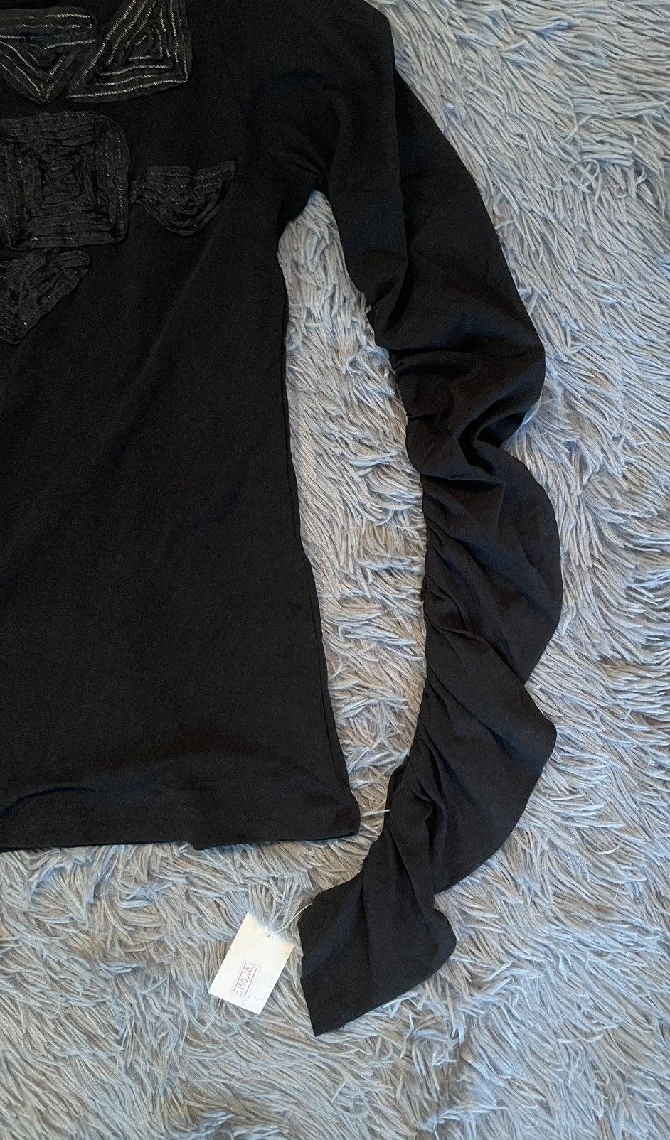 Vintage Legatte Y2K vintage avant garde JPG style mesh longsleeve Size M / US 6-8 / IT 42-44 - 6 Thumbnail