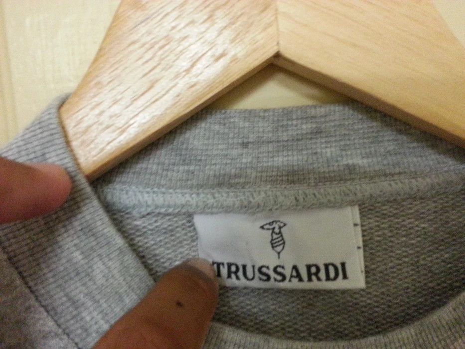 Trussardi Trussardi sweatshirt ambridories big logo Size US XL / EU 56 / 4 - 3 Thumbnail
