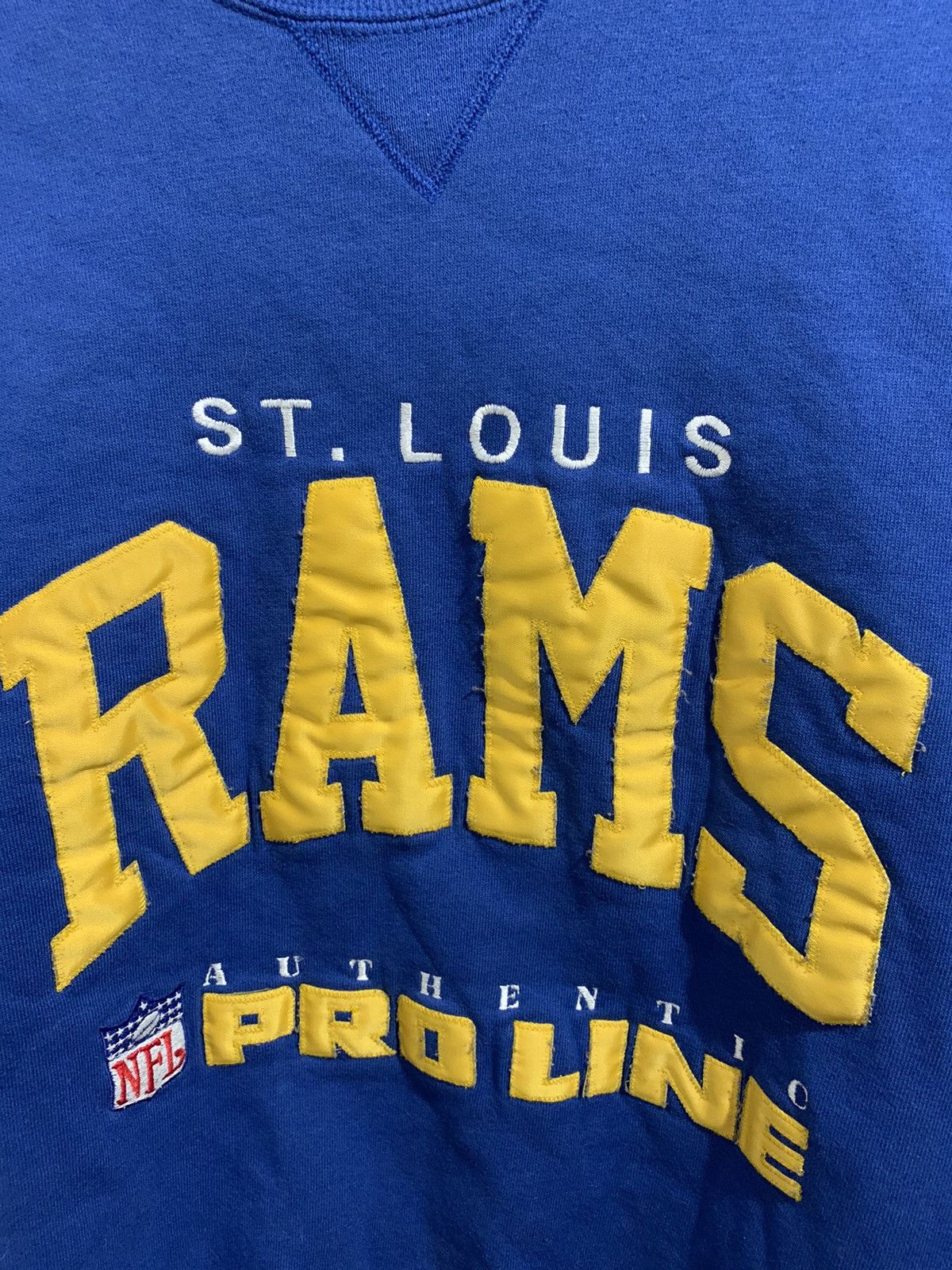 NFL Vintage St. Louis Rams crewneck Size US M / EU 48-50 / 2 - 2 Thumbnail