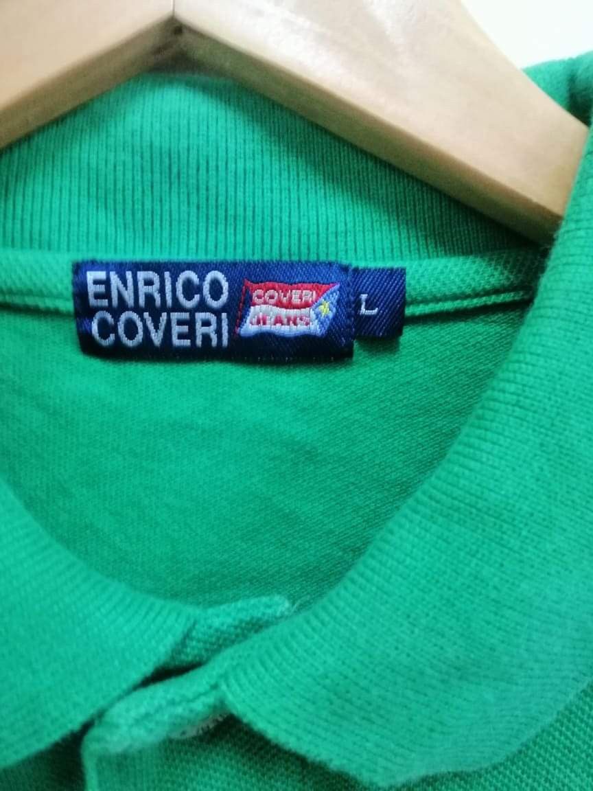 Enrico Coveri VINTAGE Enrico Coveri basic polo t-shirt Size US L / EU 52-54 / 3 - 6 Thumbnail