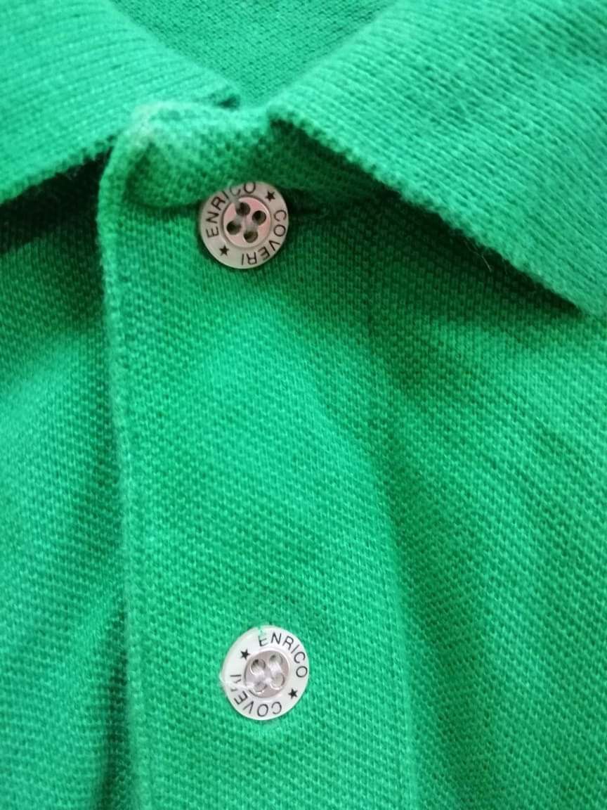 Enrico Coveri VINTAGE Enrico Coveri basic polo t-shirt Size US L / EU 52-54 / 3 - 5 Thumbnail