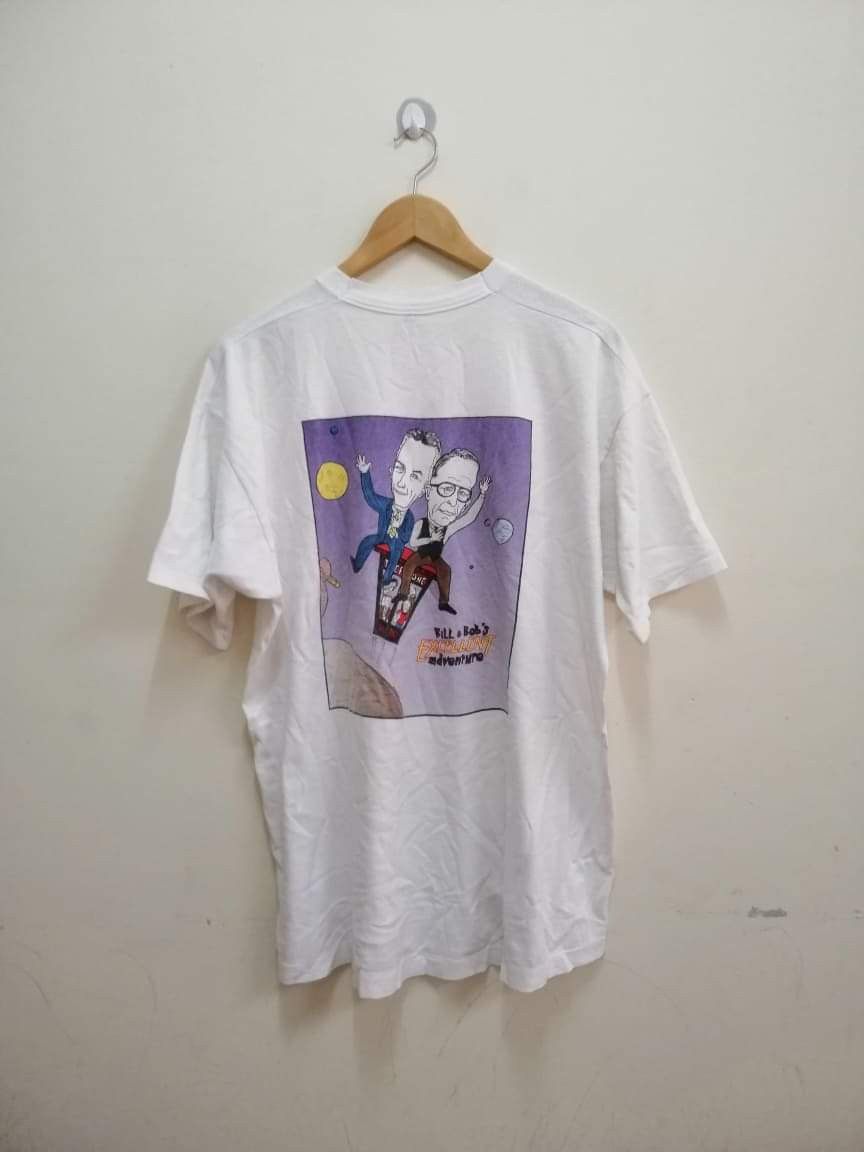 Fruit Of The Loom Bill & Bobs parody Bill & Tedd Excellent Adventure t-shirt Size US XL / EU 56 / 4 - 1 Thumbnail