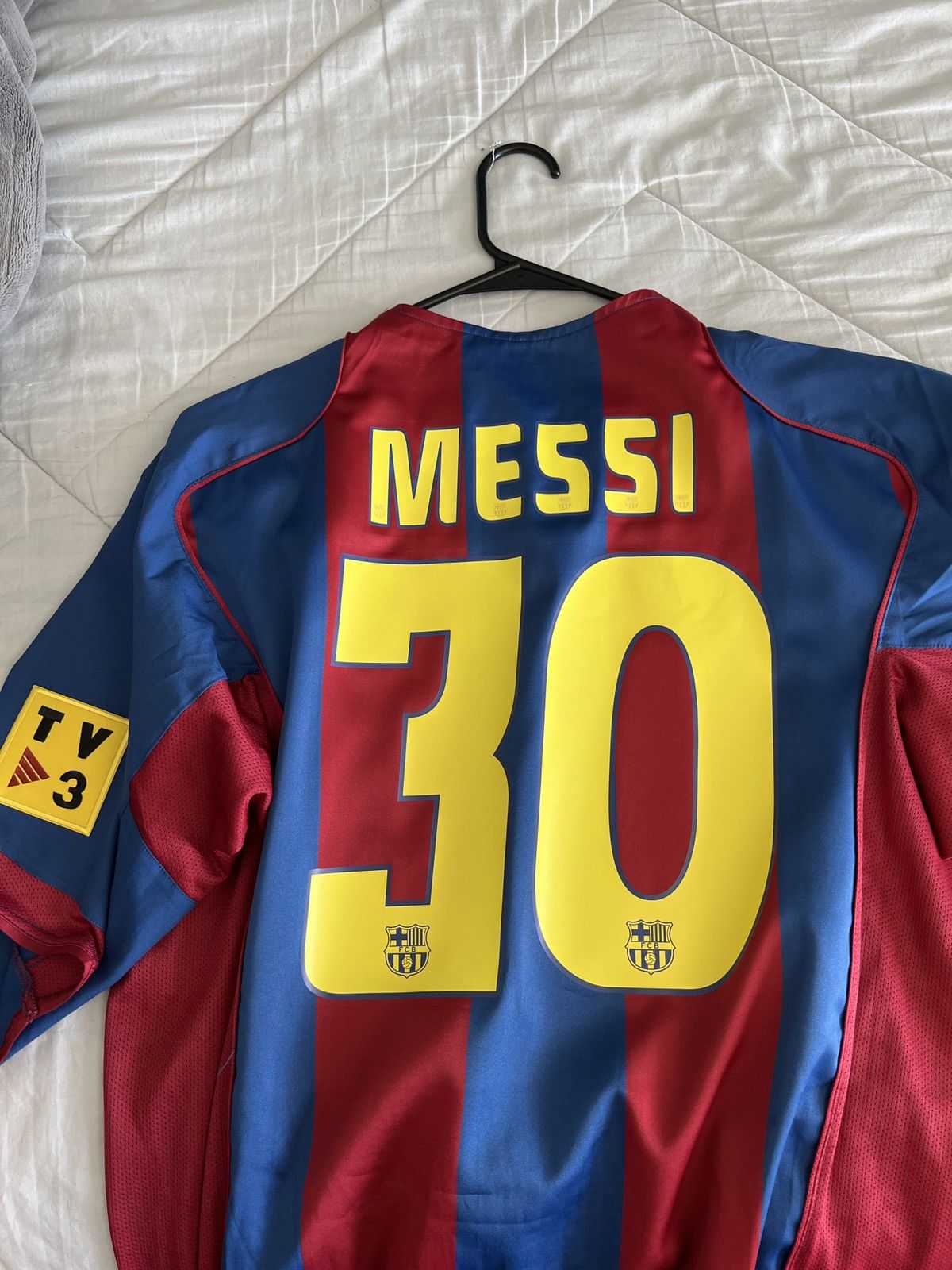 Nike Nike FC Barcelona 04/05 Lionel Messi Home Jersey size