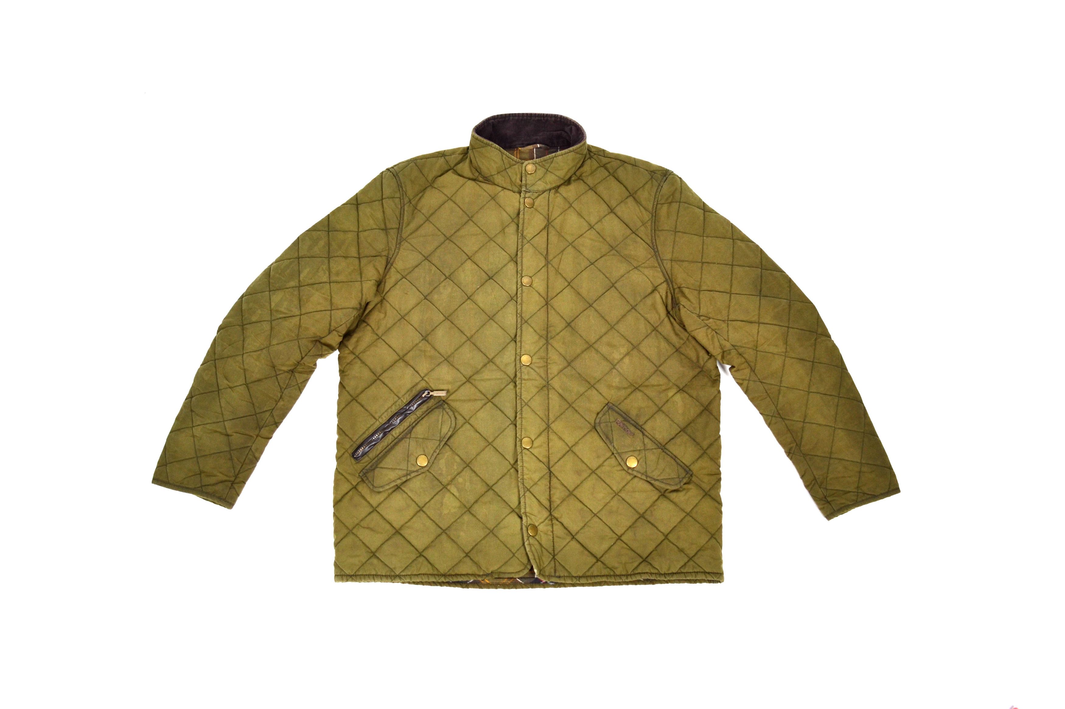 Barbour × Vintage Barbour Chelsea Sportquilt Quilt Jacket Size US XL / EU 56 / 4 - 2 Thumbnail