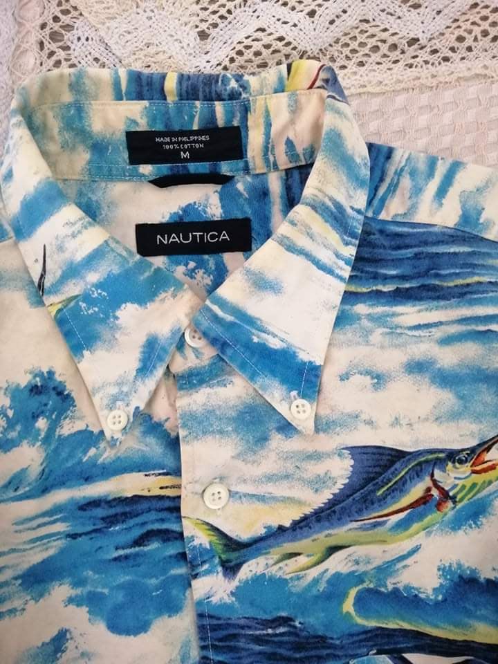 Nautica Nautica full print shirt Size US L / EU 52-54 / 3 - 5 Thumbnail