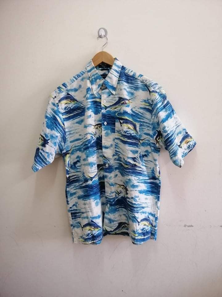 Nautica Nautica full print shirt Size US L / EU 52-54 / 3 - 1 Thumbnail