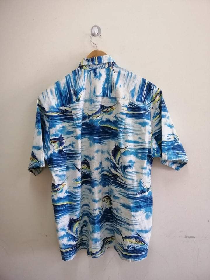 Nautica Nautica full print shirt Size US L / EU 52-54 / 3 - 2 Thumbnail