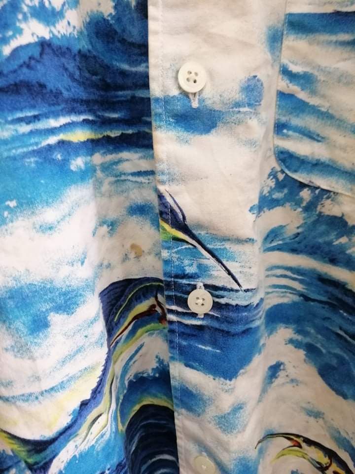 Nautica Nautica full print shirt Size US L / EU 52-54 / 3 - 7 Thumbnail