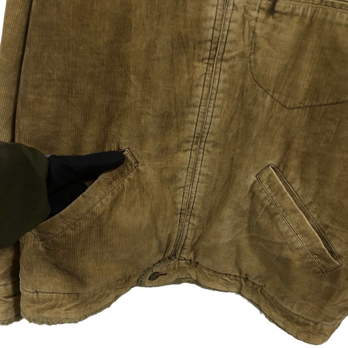 Lemaire × Uniqlo brown sherpa collar denim jacket Size US L / EU 52-54 / 3 - 4 Thumbnail