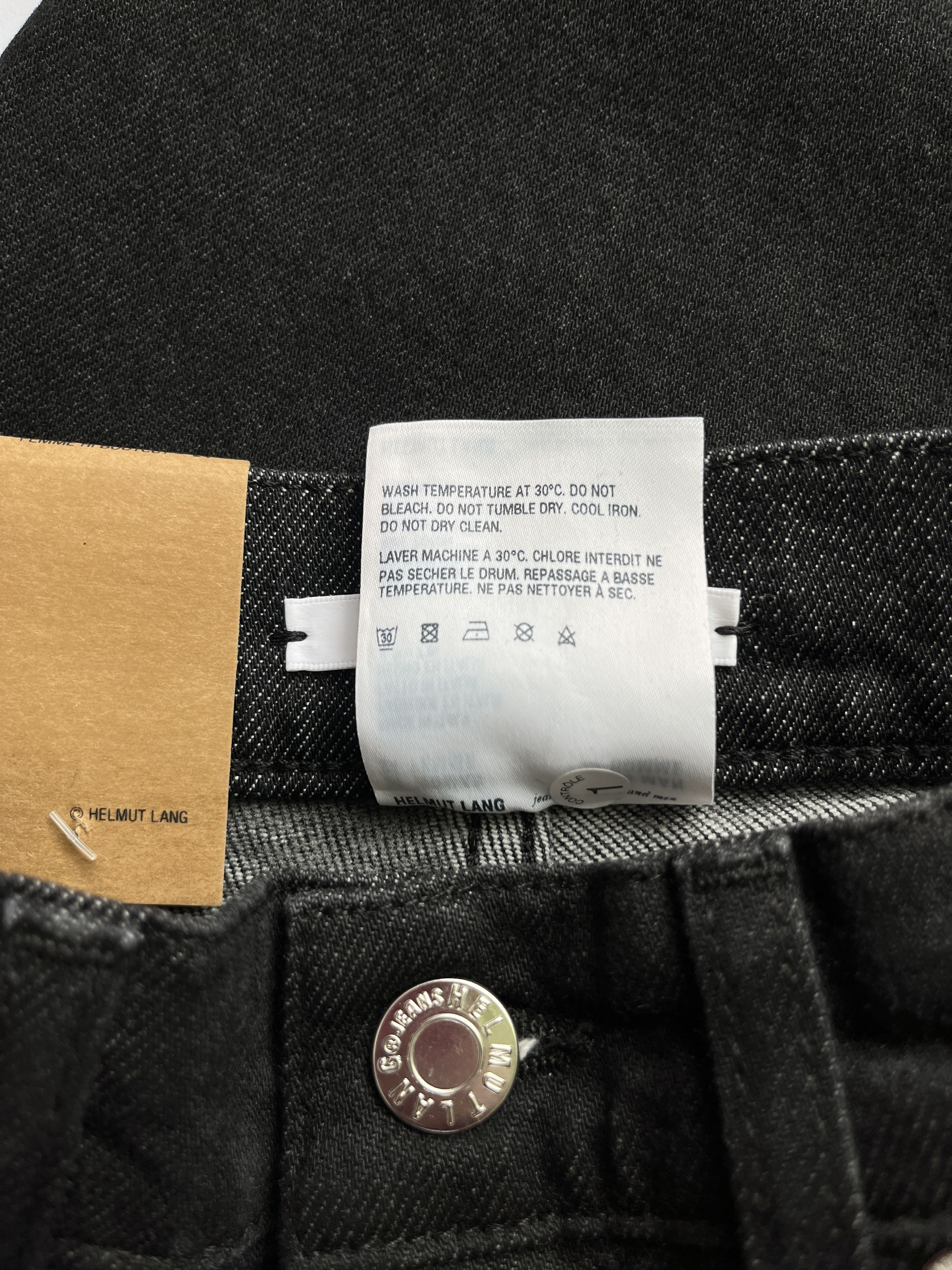 Helmut Lang ⚡️QUICK SALE⚡️Helmut Lang Matte Black Hi Bootcut Jeans Size 24" / US 00 / IT 34 - 6 Thumbnail