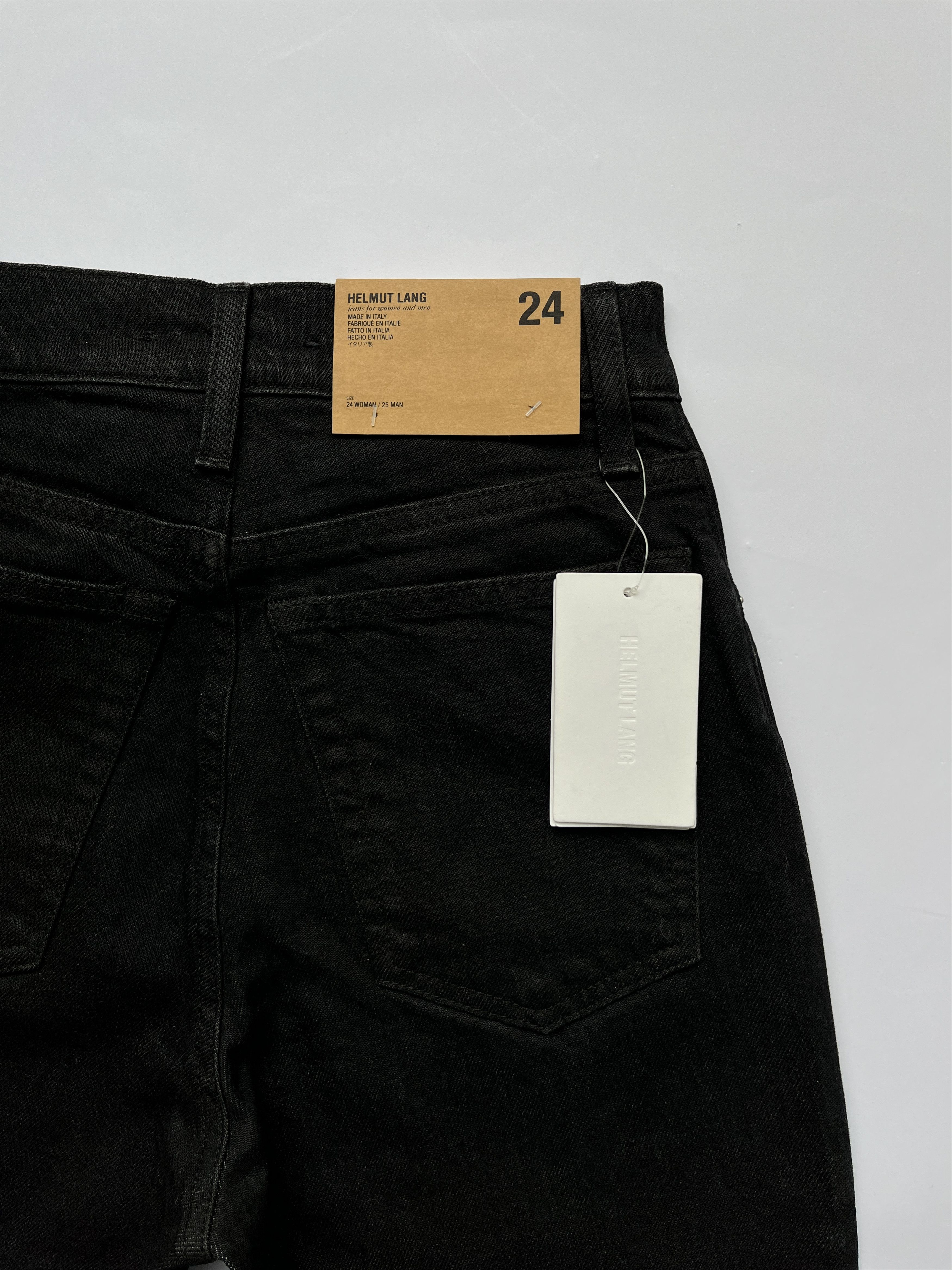 Helmut Lang ⚡️QUICK SALE⚡️Helmut Lang Matte Black Hi Bootcut Jeans Size 24" / US 00 / IT 34 - 3 Thumbnail
