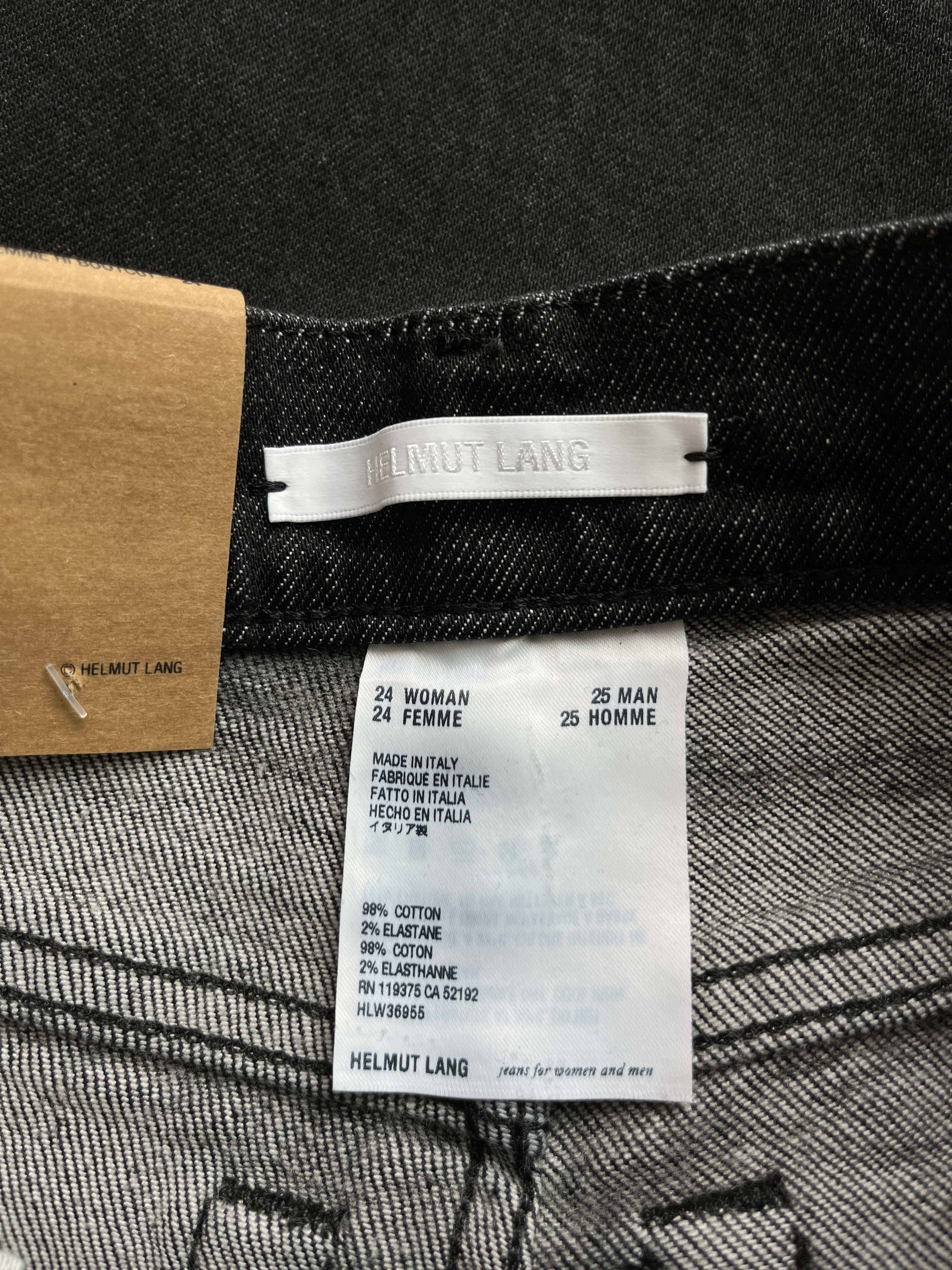 Helmut Lang ⚡️QUICK SALE⚡️Helmut Lang Matte Black Hi Bootcut Jeans Size 24" / US 00 / IT 34 - 5 Thumbnail