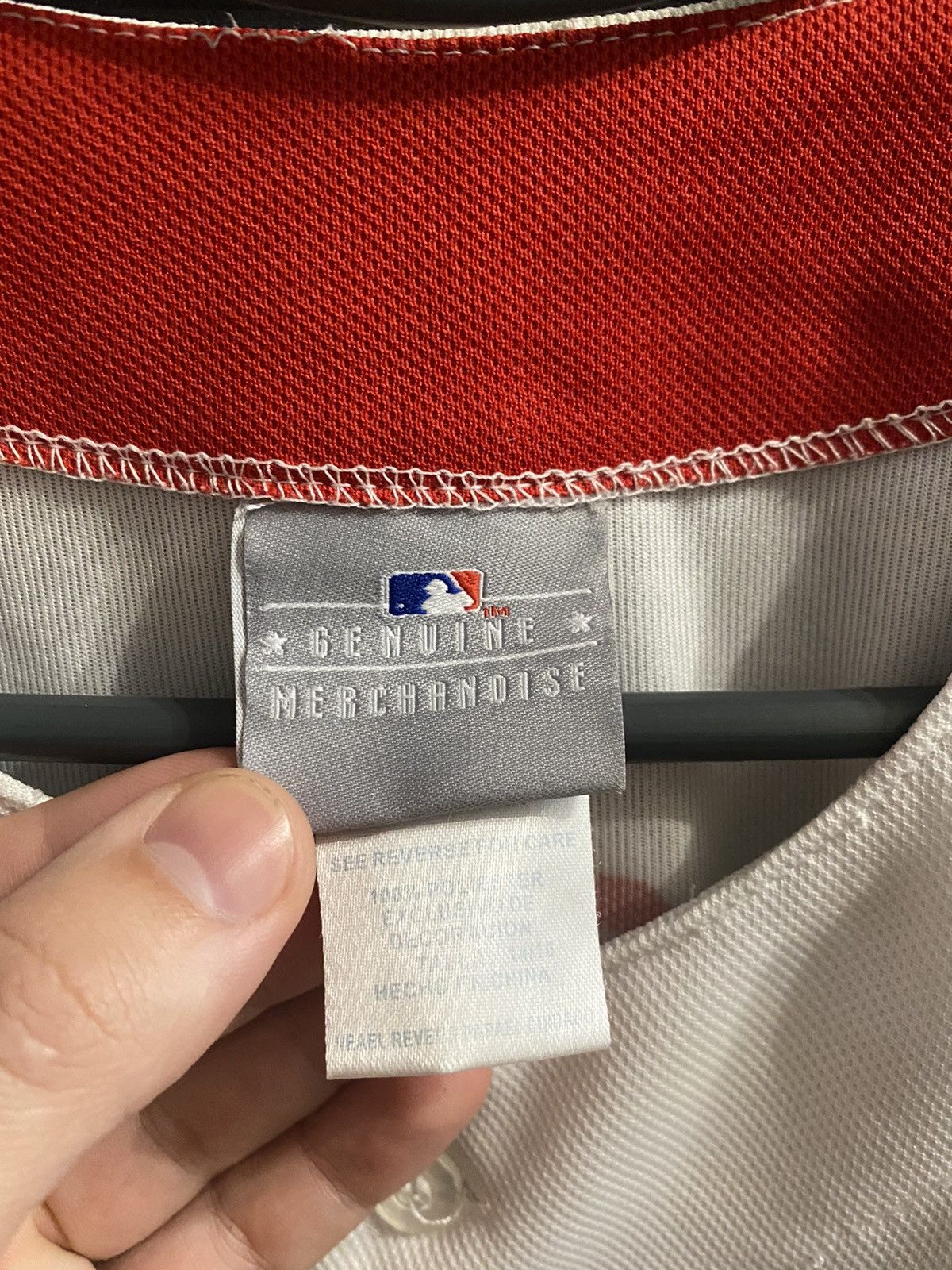 MLB Rare Vintage Button T-shirt Red Sox Ellsbury Baseball Size US S / EU 44-46 / 1 - 6 Thumbnail