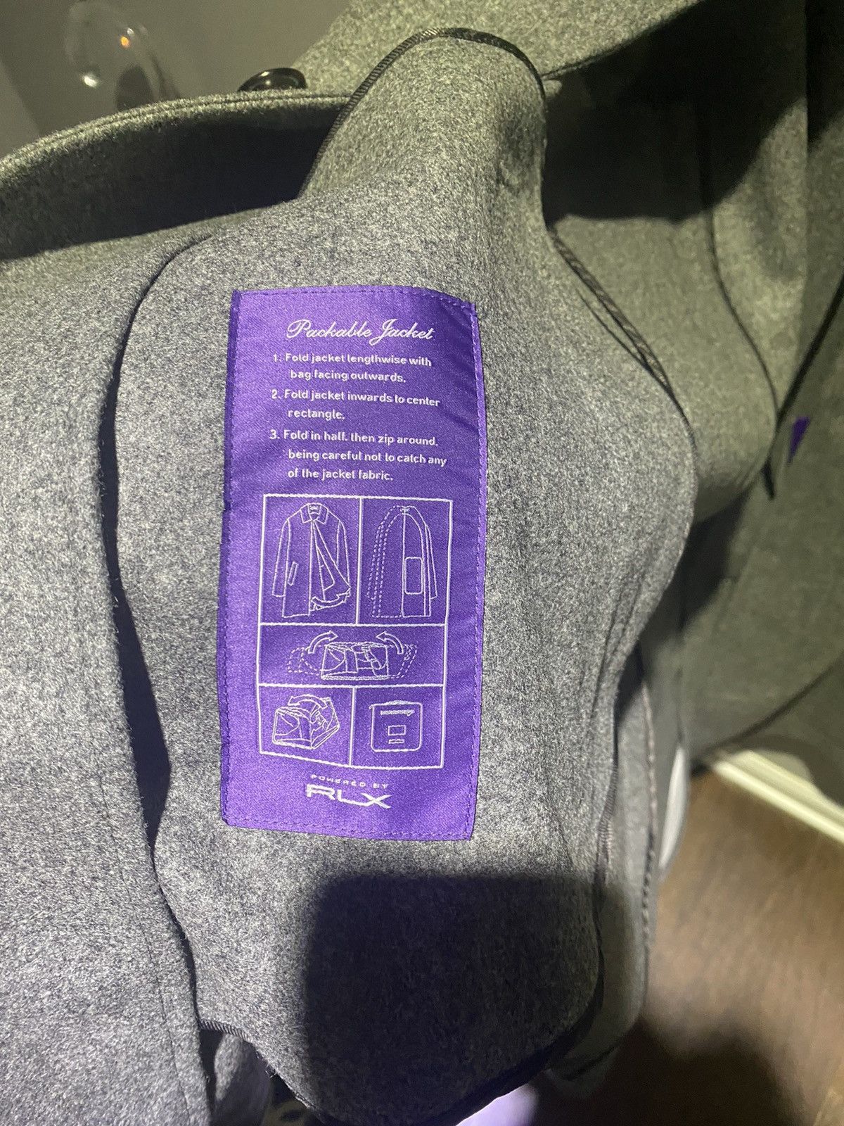 Polo Ralph Lauren Purple Label RLX Trench Coat