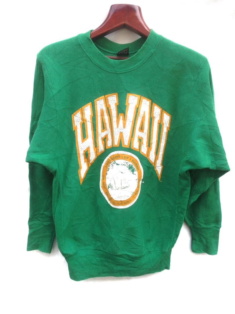 Vintage Vintage Hawaii Sweatshirt 50/50 Size M Big Logo Size US M / EU 48-50 / 2 - 1 Thumbnail