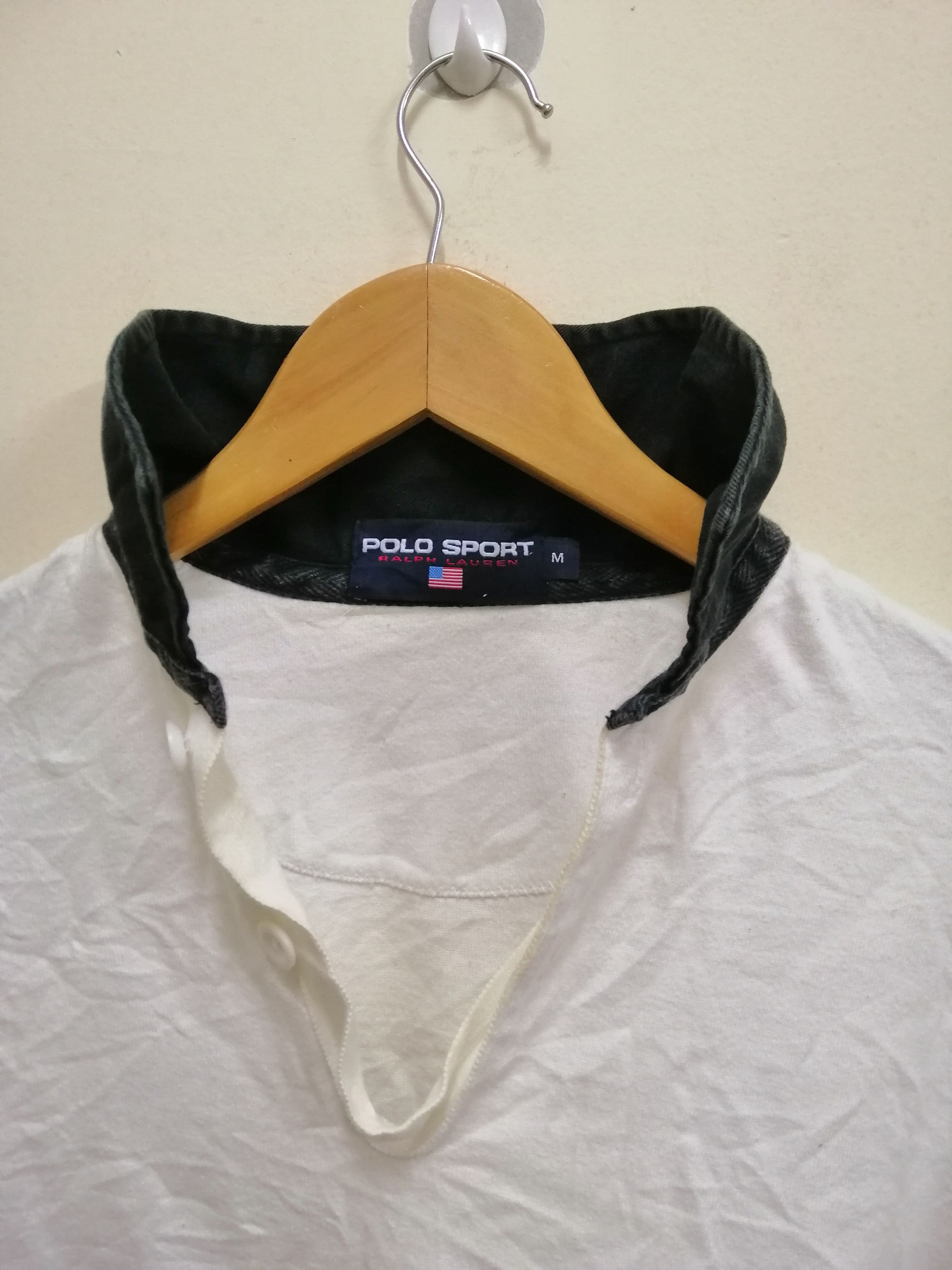 Polo Ralph Lauren Vintage Polo Sport RL-67 rugby shirt by polo ralph lauren Size US M / EU 48-50 / 2 - 4 Thumbnail