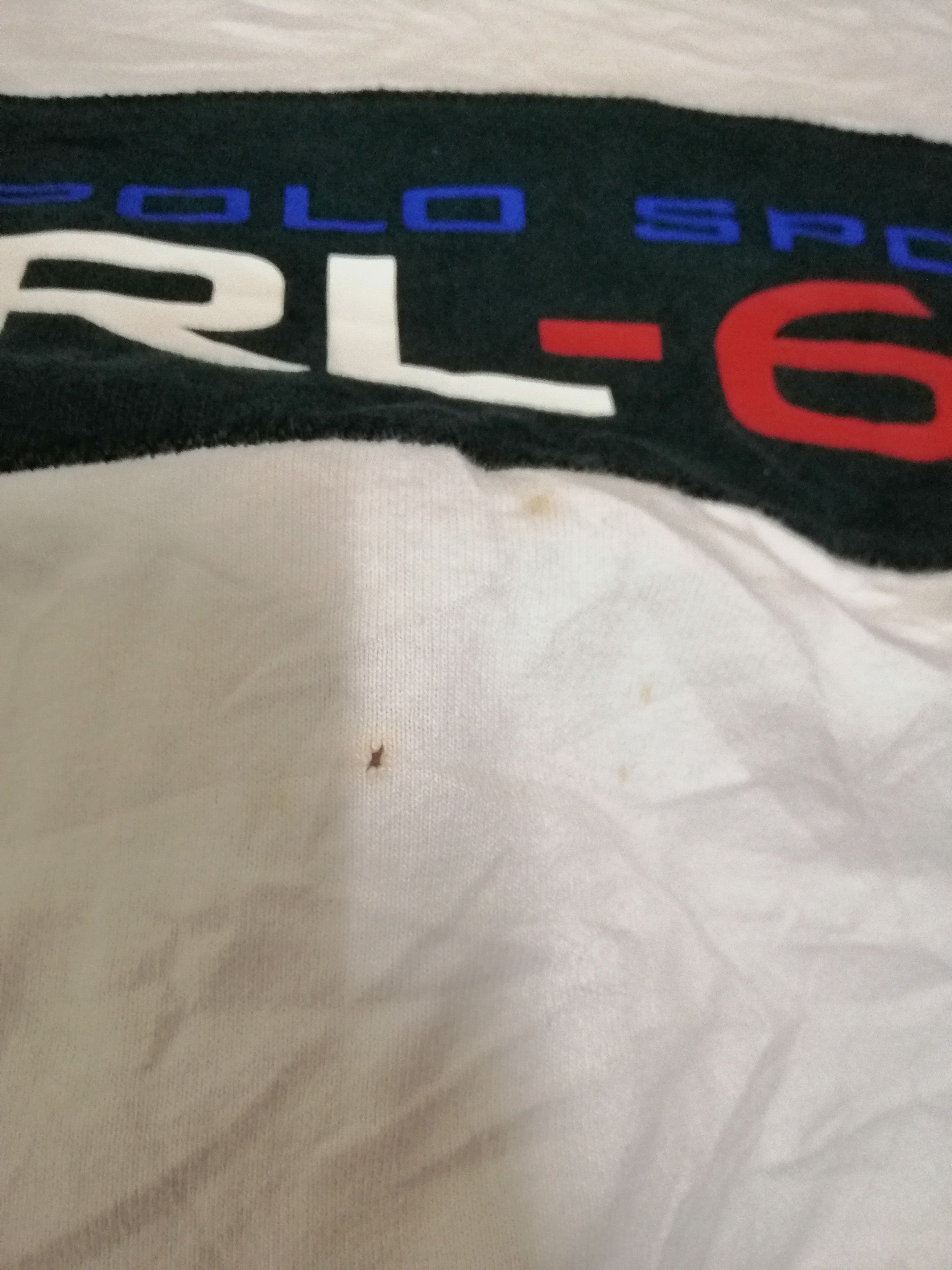 Polo Ralph Lauren Vintage Polo Sport RL-67 rugby shirt by polo ralph lauren Size US M / EU 48-50 / 2 - 7 Thumbnail