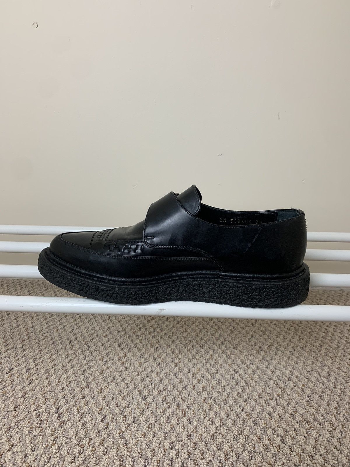 Hedi Slimane × Saint Laurent Paris Saint Laurent Paris AW14 Black Leather Monk Strap Creepers Size US 6 / EU 39 - 5 Thumbnail
