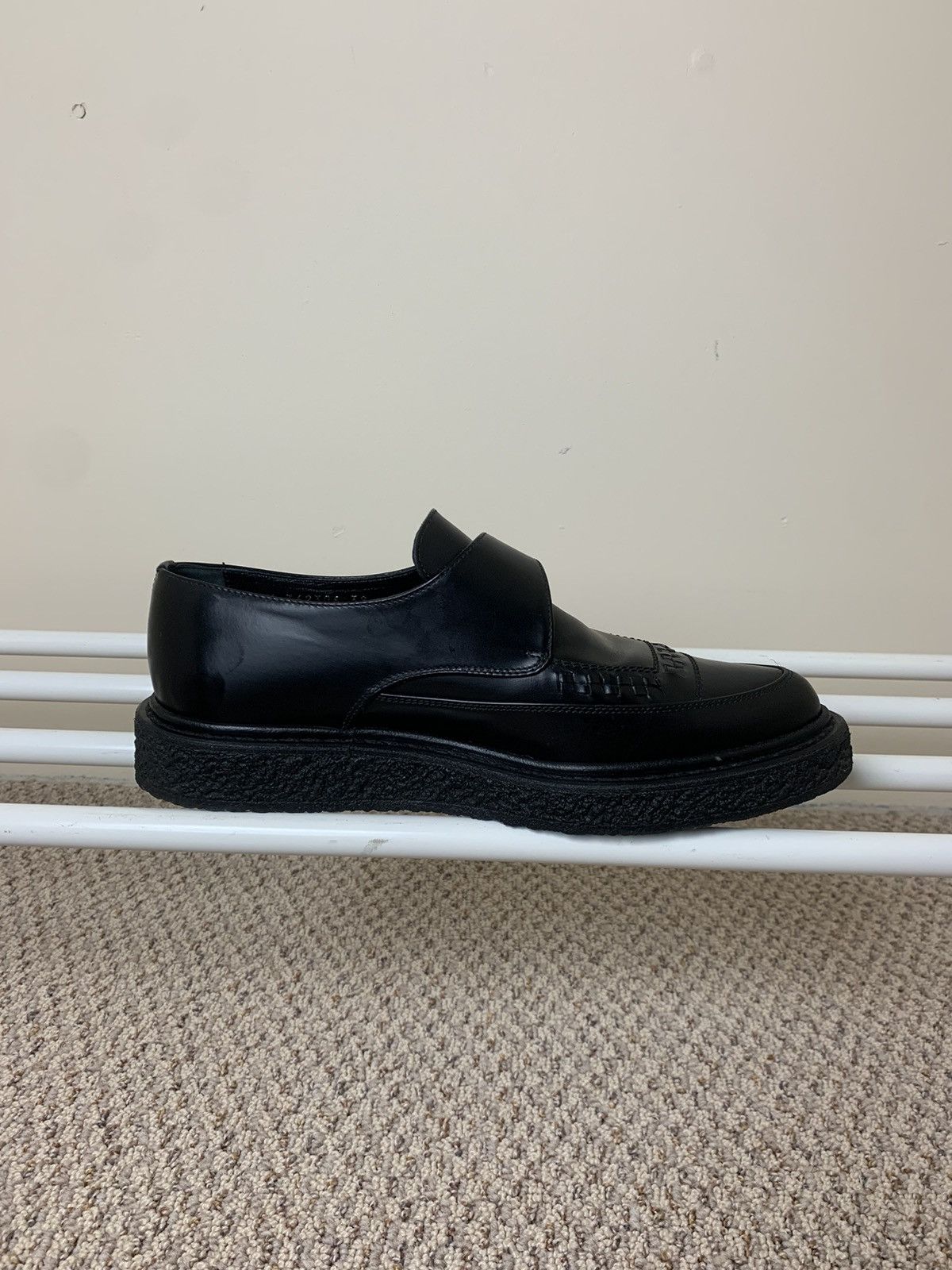 Hedi Slimane × Saint Laurent Paris Saint Laurent Paris AW14 Black Leather Monk Strap Creepers Size US 6 / EU 39 - 6 Thumbnail