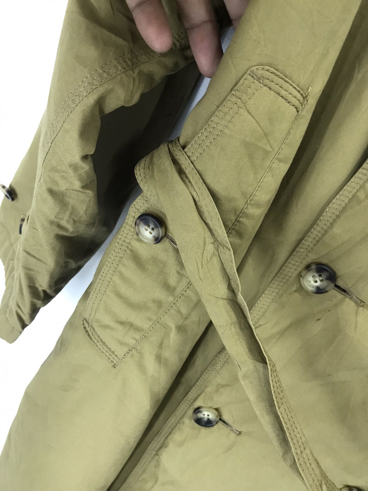 Nigel Cabourn Vintage 80s Nigel Cabourn England Double breast over coat Size US XL / EU 56 / 4 - 6 Thumbnail