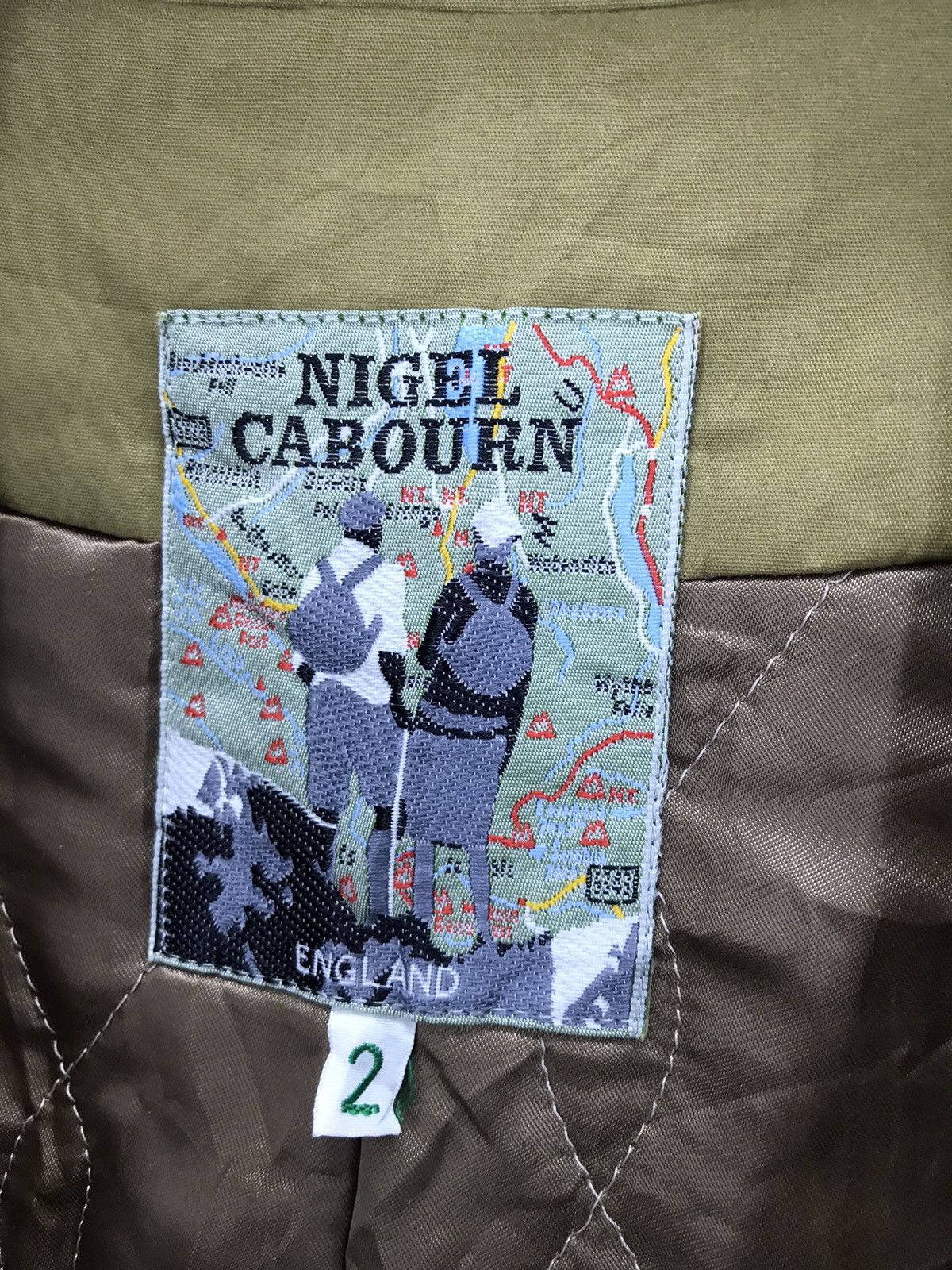 Nigel Cabourn Vintage 80s Nigel Cabourn England Double breast over coat Size US XL / EU 56 / 4 - 12 Thumbnail