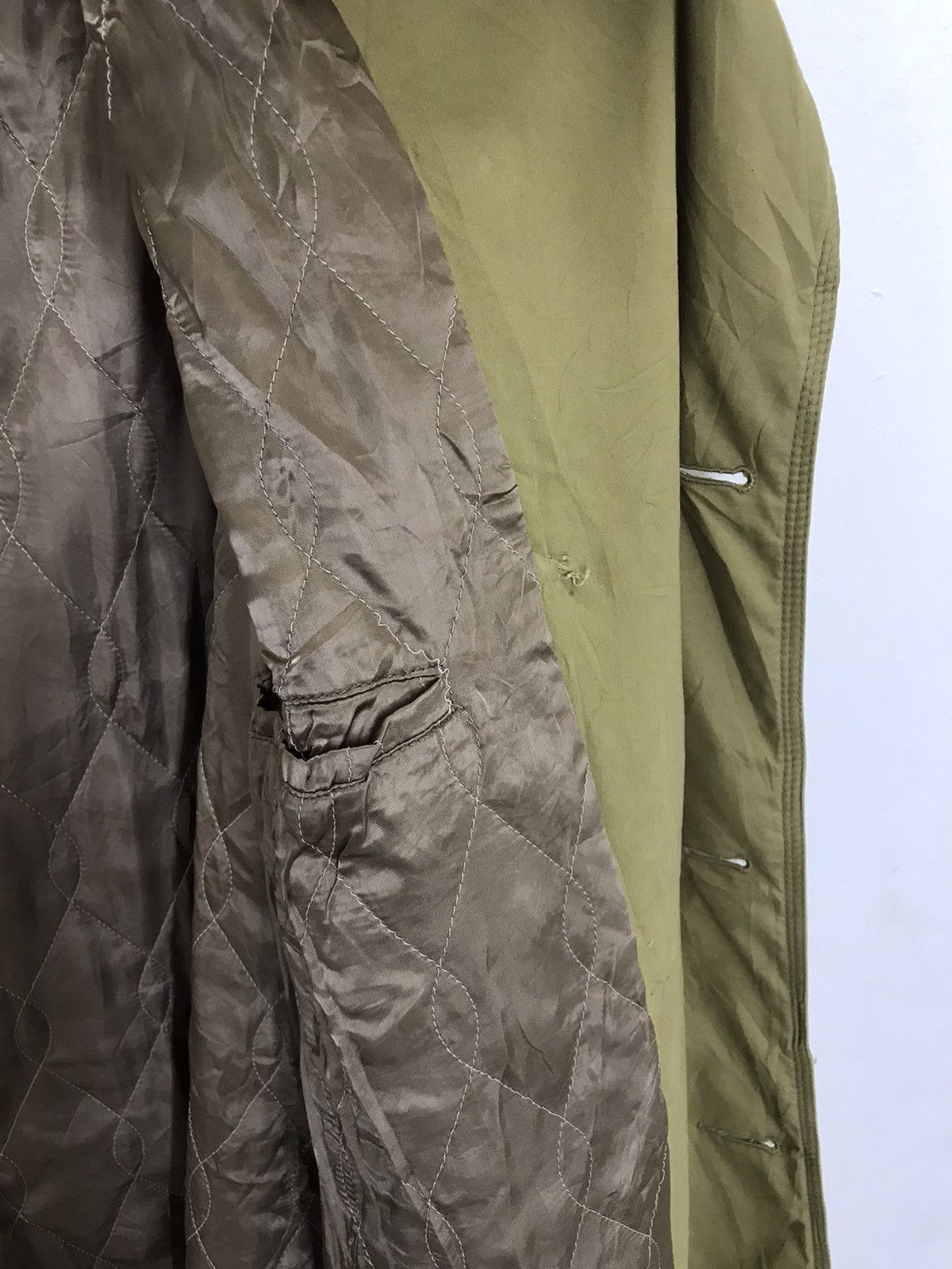 Nigel Cabourn Vintage 80s Nigel Cabourn England Double breast over coat Size US XL / EU 56 / 4 - 14 Thumbnail
