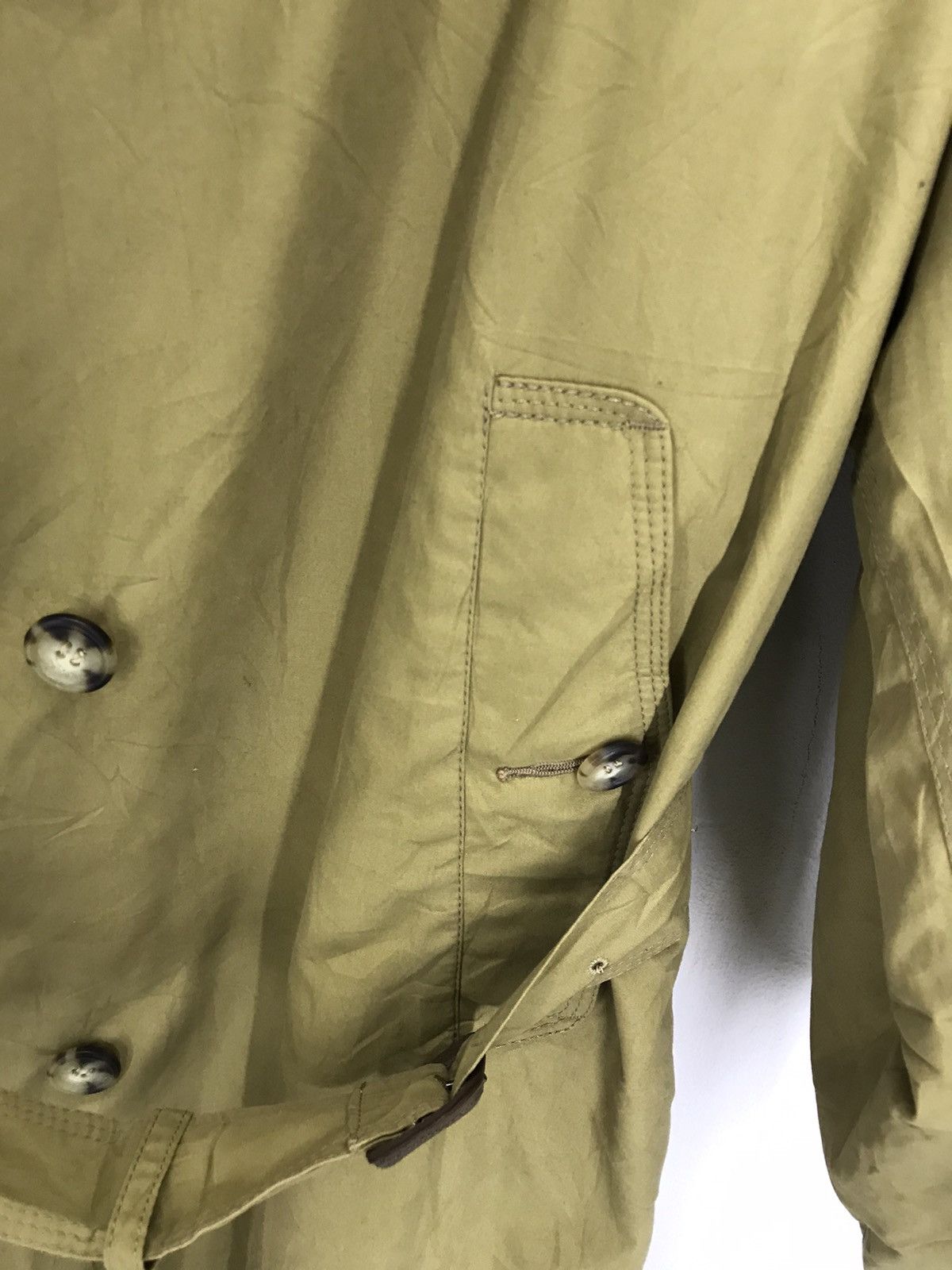 Nigel Cabourn Vintage 80s Nigel Cabourn England Double breast over coat Size US XL / EU 56 / 4 - 7 Thumbnail