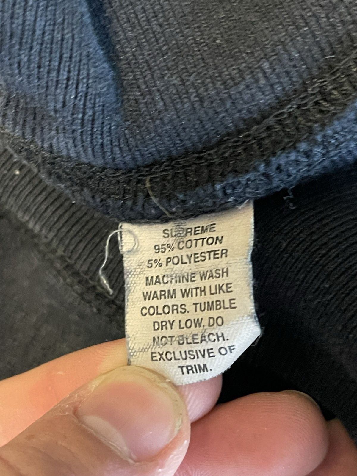 Supreme Supreme 2007 Black on Black Box Logo Size XL Size US XL / EU 56 / 4 - 5 Thumbnail
