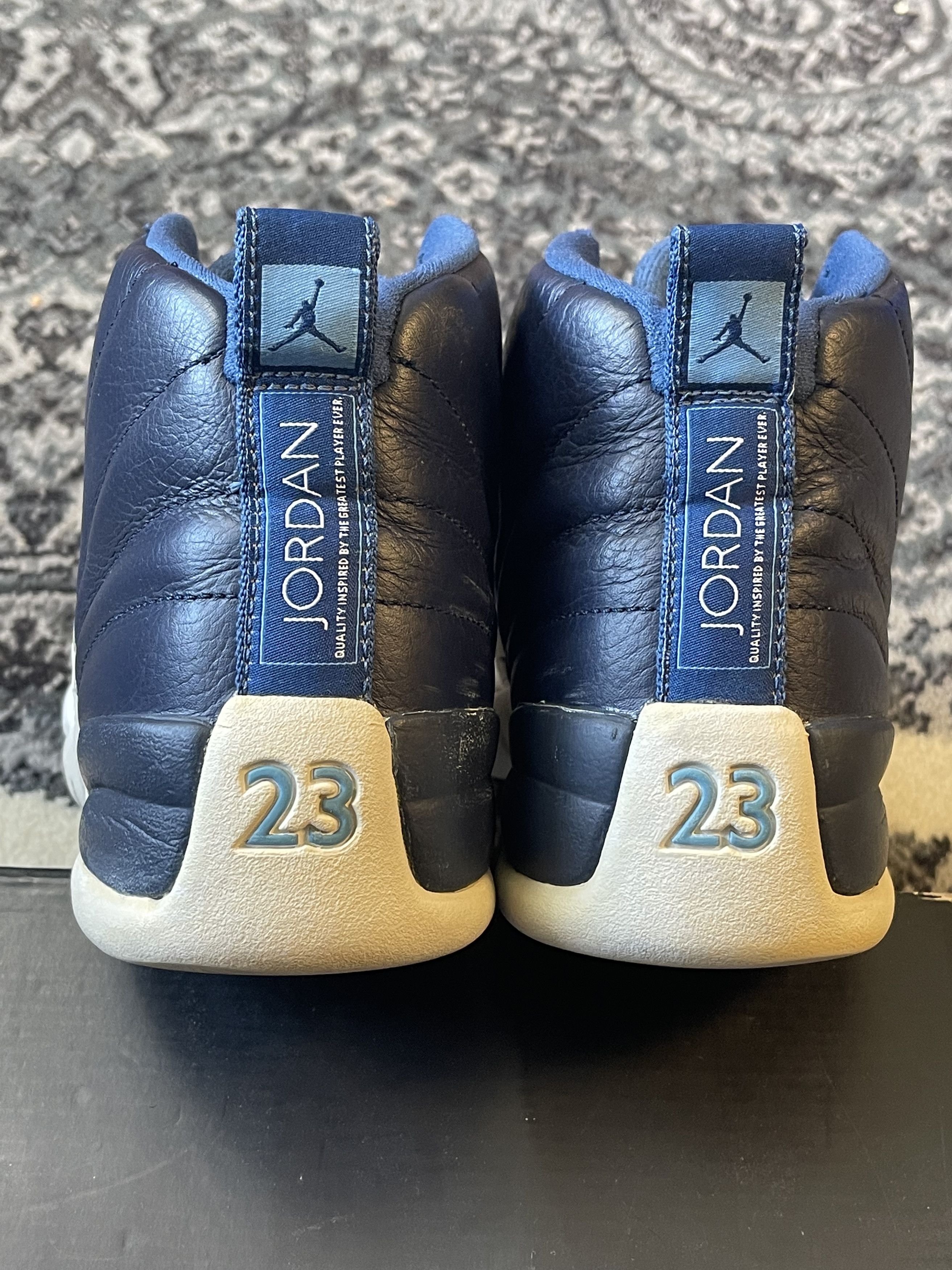 Nike Jordan 12 Obsidian Size 10 Pre-Owned Size US 10 / EU 43 - 7 Thumbnail