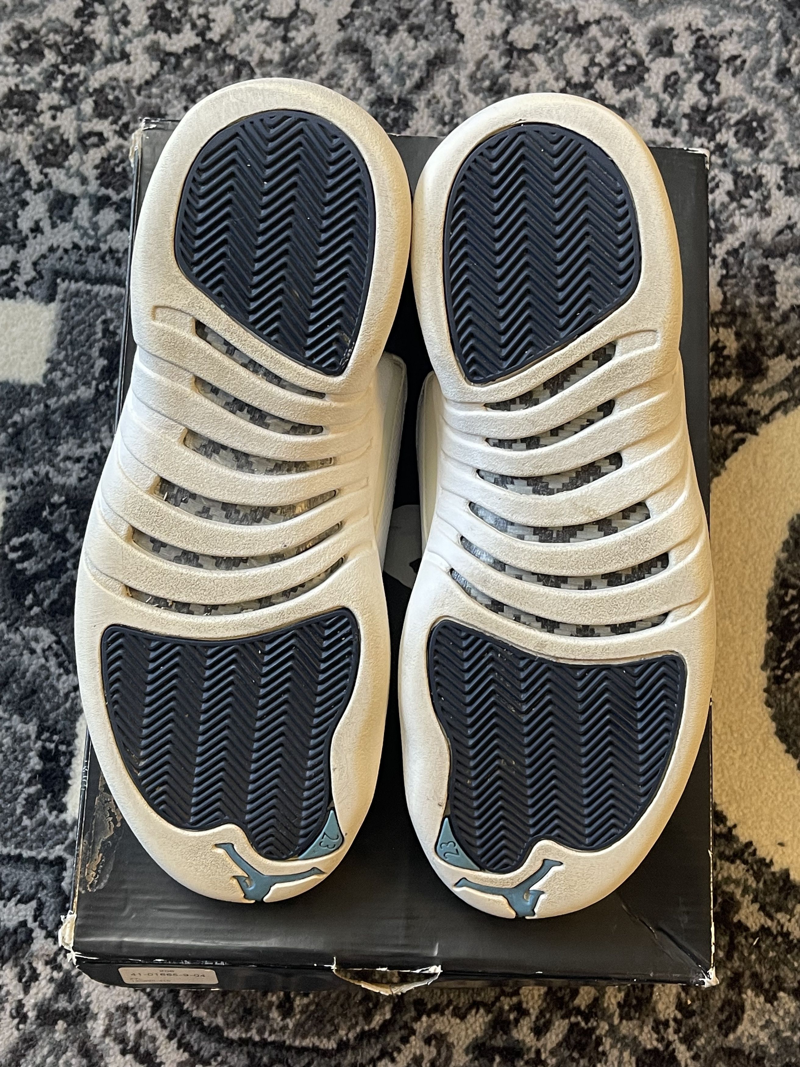 Nike Jordan 12 Obsidian Size 10 Pre-Owned Size US 10 / EU 43 - 6 Thumbnail