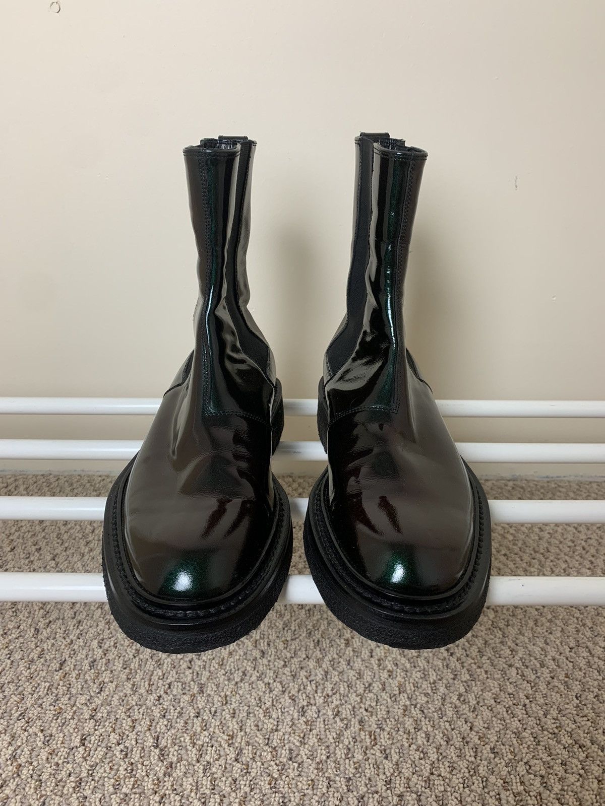 Dior Dior Homme AW08 Navigate Style Pearlescent Chelsea Boots Size US 7 / EU 40 - 3 Thumbnail