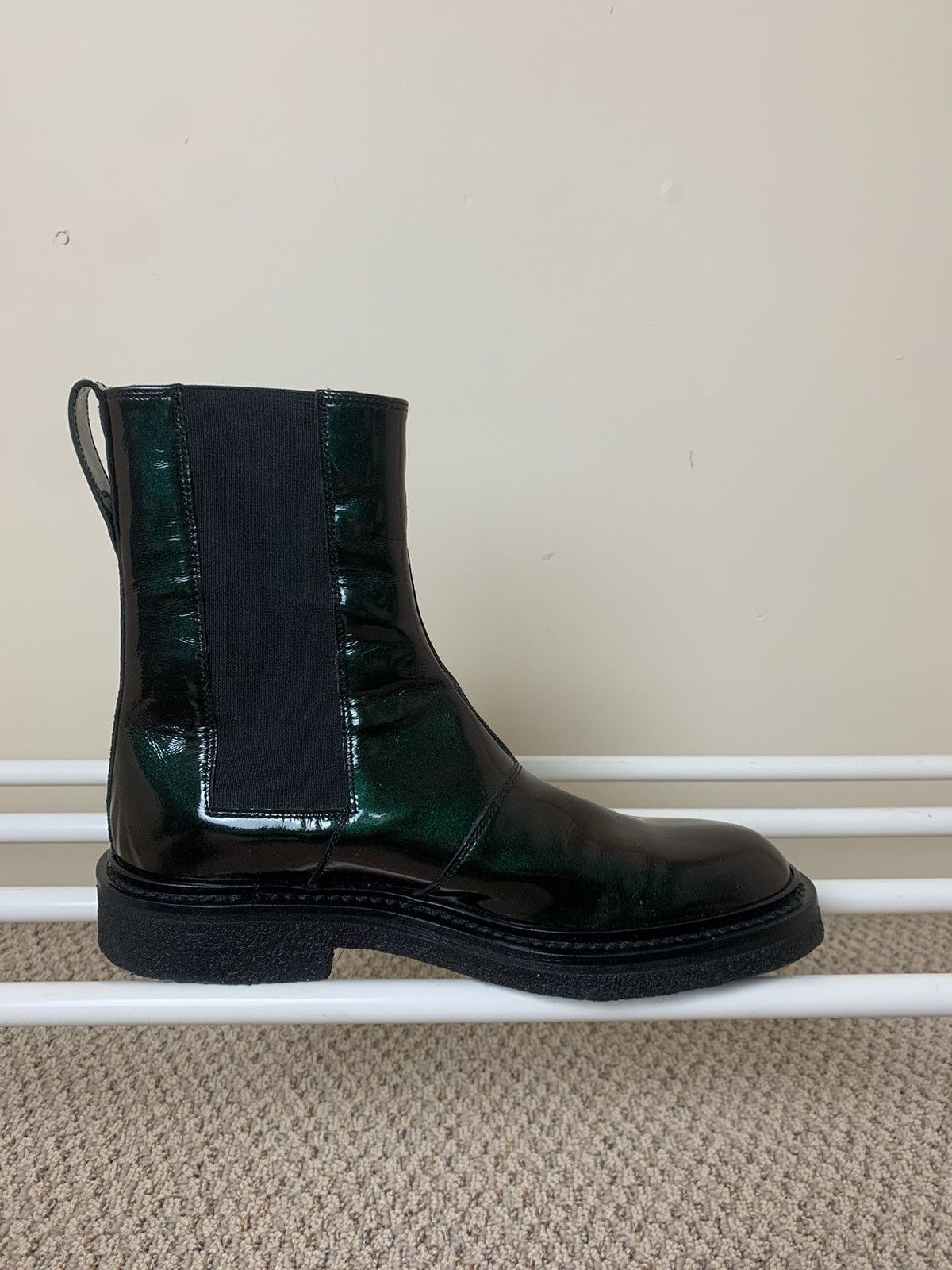 Dior Dior Homme AW08 Navigate Style Pearlescent Chelsea Boots Size US 7 / EU 40 - 6 Thumbnail