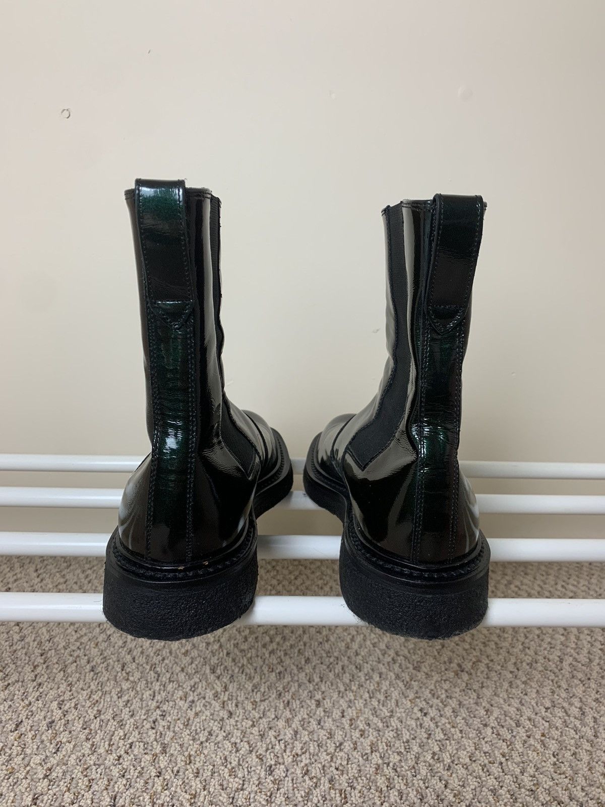 Dior Dior Homme AW08 Navigate Style Pearlescent Chelsea Boots Size US 7 / EU 40 - 8 Thumbnail