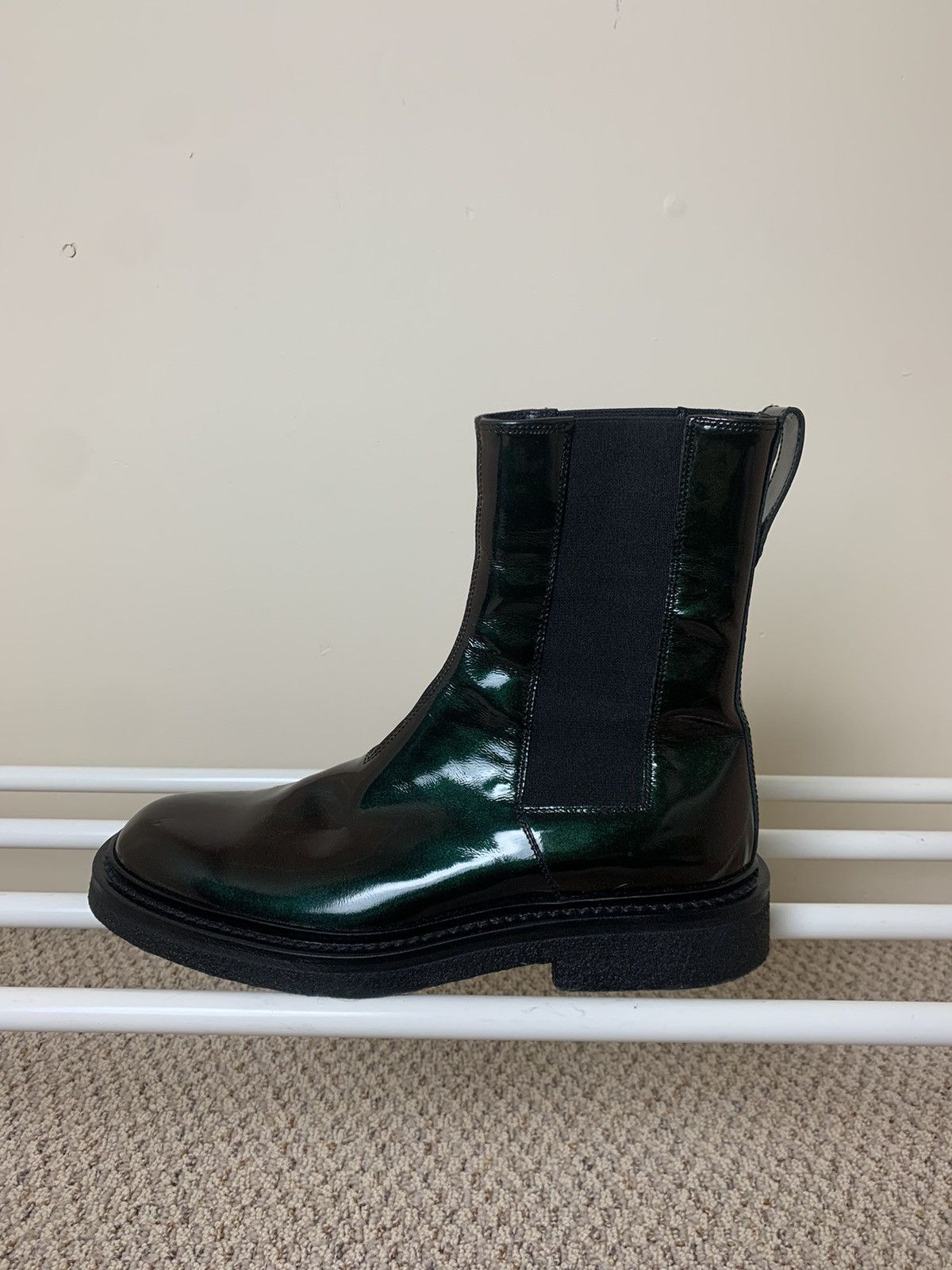 Dior Dior Homme AW08 Navigate Style Pearlescent Chelsea Boots Size US 7 / EU 40 - 7 Thumbnail