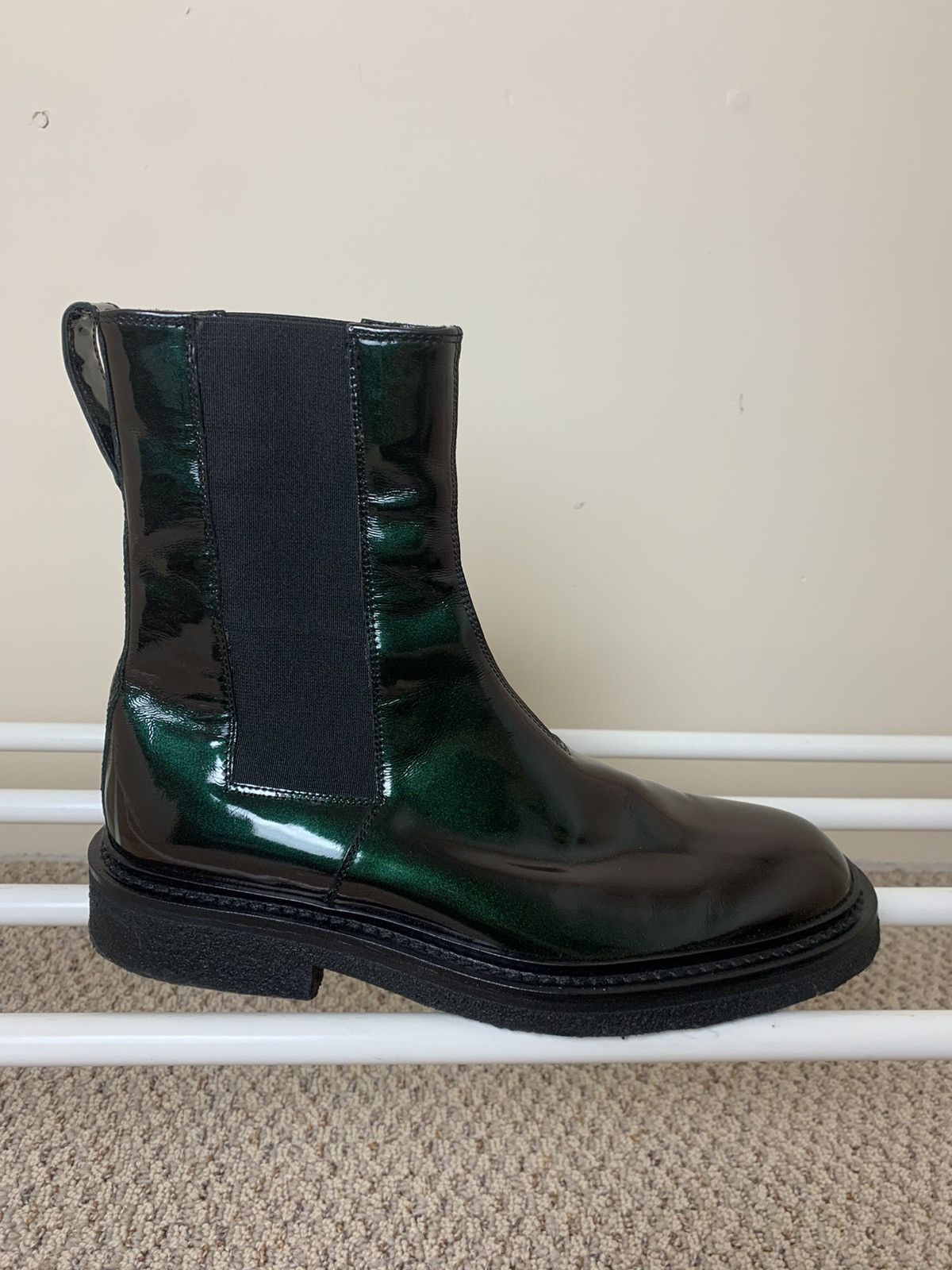 Dior Dior Homme AW08 Navigate Style Pearlescent Chelsea Boots Size US 7 / EU 40 - 4 Thumbnail