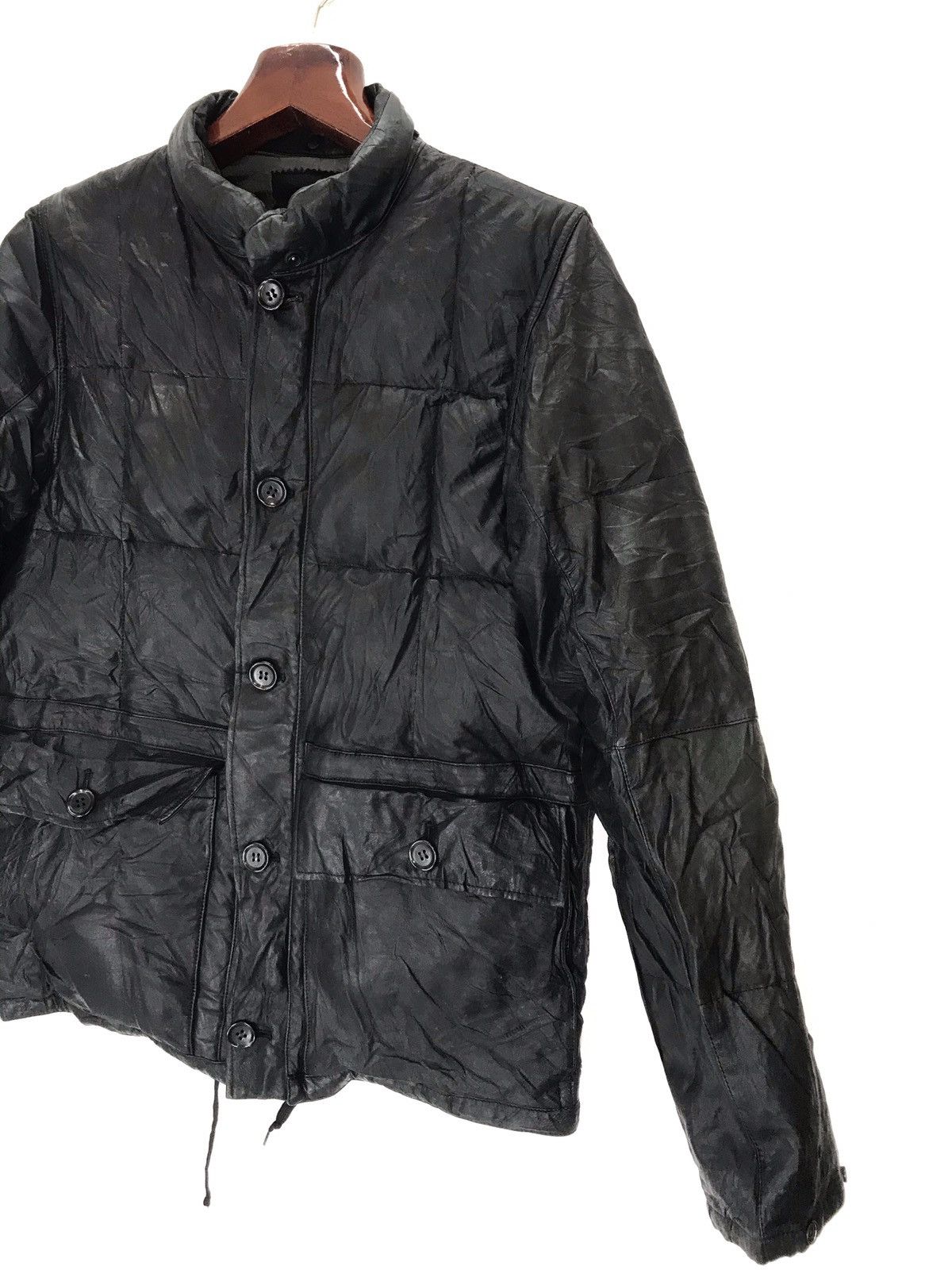 Stussy Stussy puffer down leather jacket Size US M / EU 48-50 / 2 - 2 Thumbnail
