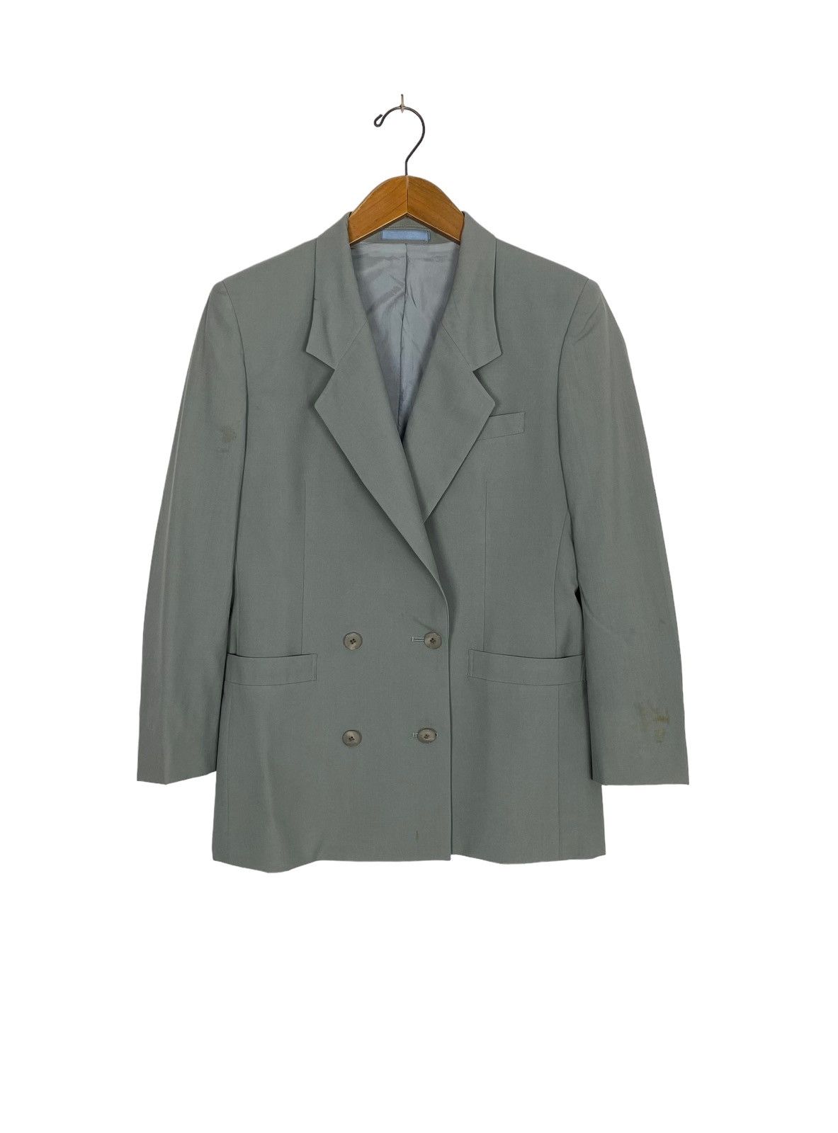 Burberry Rare‼️ Vintage Burberrys’ Double Breasted Blazer Made Japan Size M / US 6-8 / IT 42-44 - 1 Thumbnail