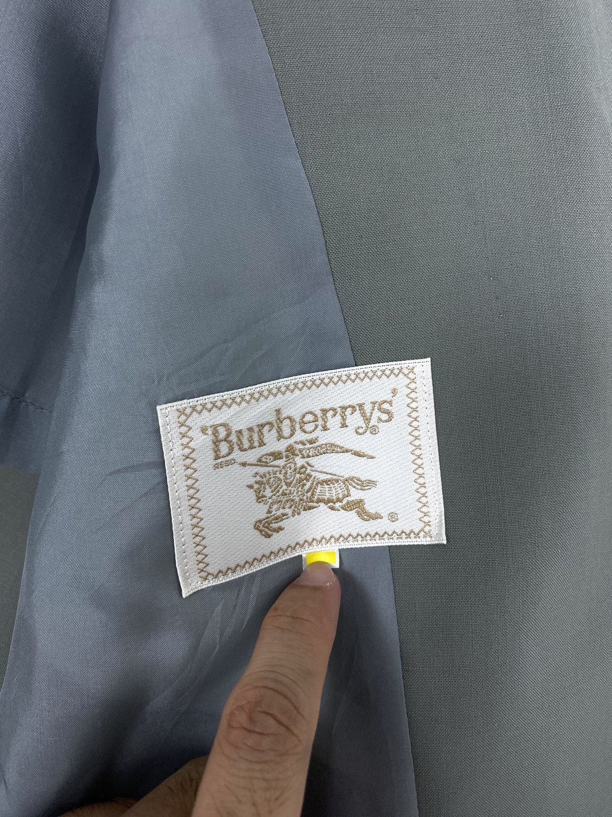 Burberry Rare‼️ Vintage Burberrys’ Double Breasted Blazer Made Japan Size M / US 6-8 / IT 42-44 - 3 Thumbnail