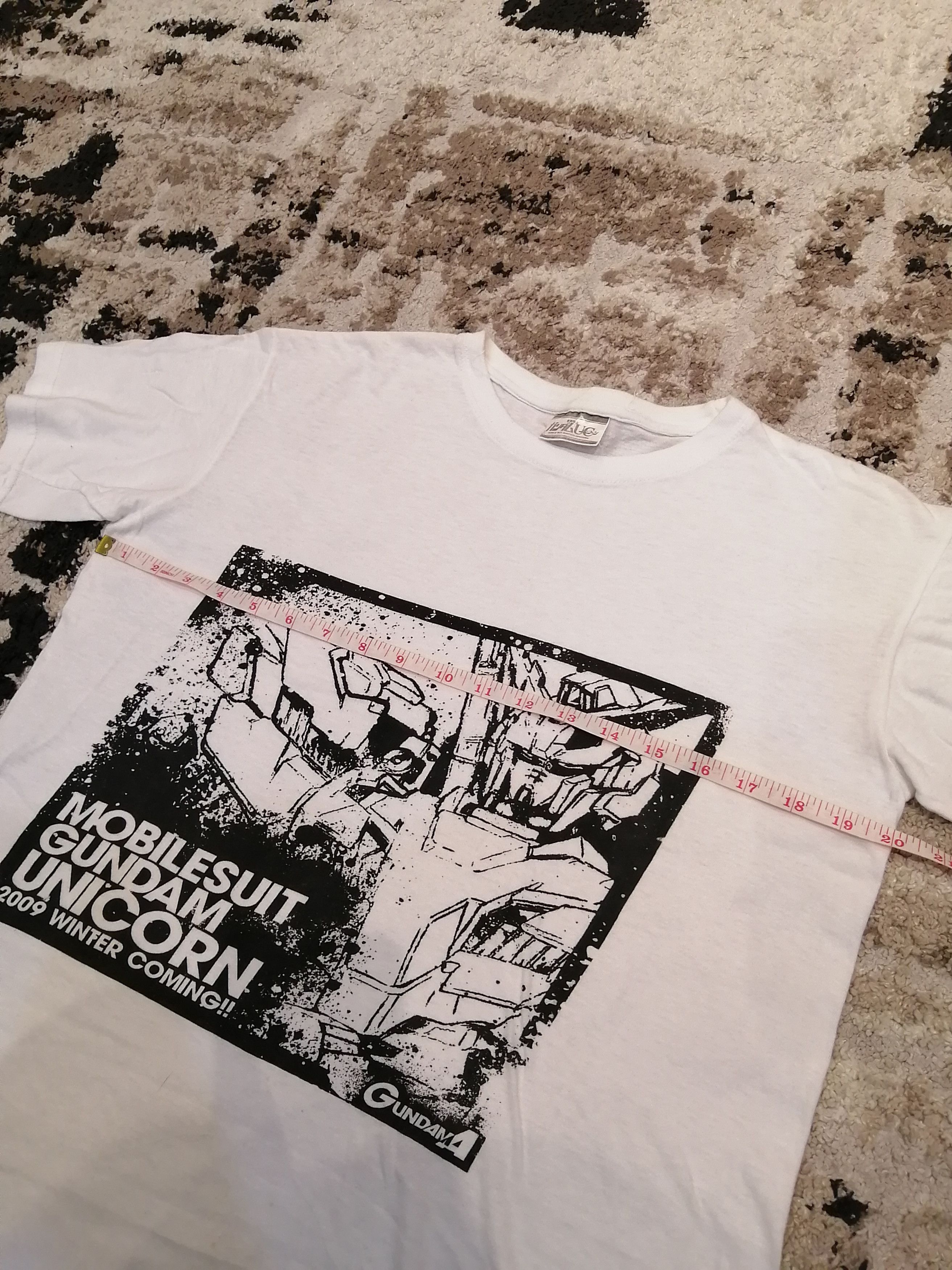 Anime Vintage Mobilesuit Gundam Unicorn Tshirt Size US M / EU 48-50 / 2 - 7 Thumbnail