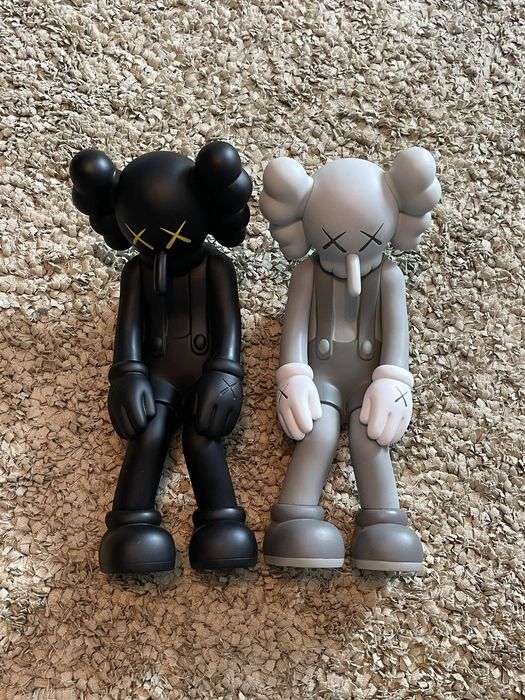 Kaws Kaws Small Lie Black and Grey In Box | Grailed