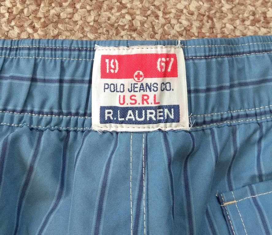 Polo Ralph Lauren Vintage Ralph Lauren Polo Jeans 67 Swim Shorts size L Size US 34 / EU 50 - 4 Thumbnail