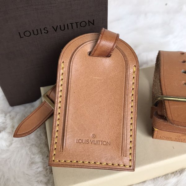 Authentic Louis Vuitton Luggage Tags Lot of 2