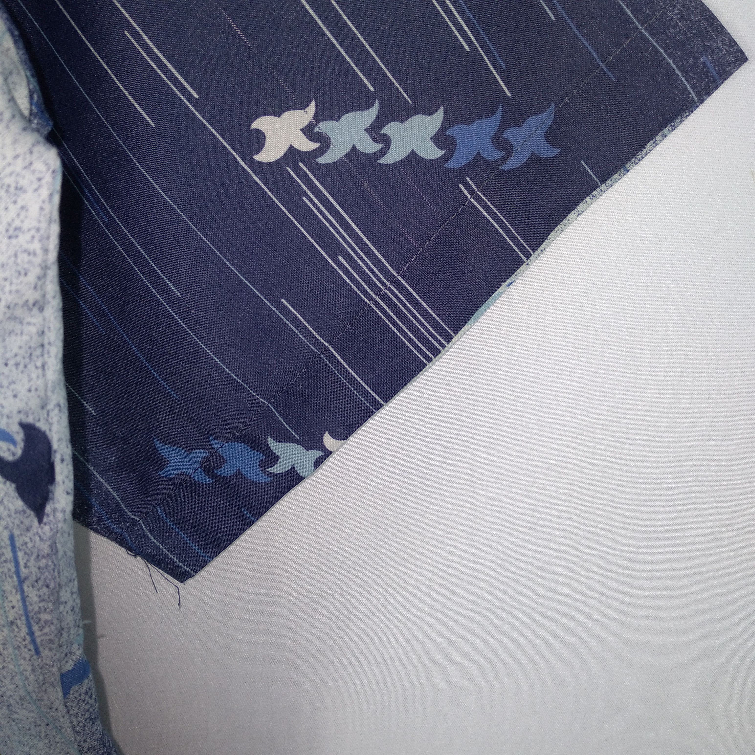 Dragonfly × Japanese Brand × Vintage Vintage Fullprint Ninja Samurai Shuriken Button Shirt Size US L / EU 52-54 / 3 - 6 Thumbnail
