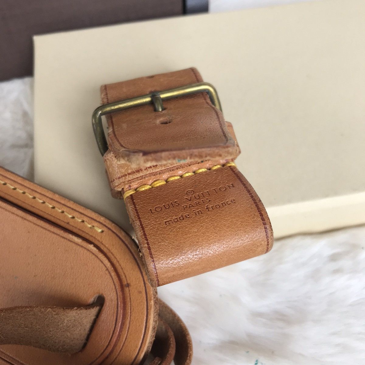 Louis Vuitton AUTHENTIC LOUIS VUITTON NAME TAG ACCESSORY LUGGAGE TAG Size ONE SIZE - 5 Thumbnail
